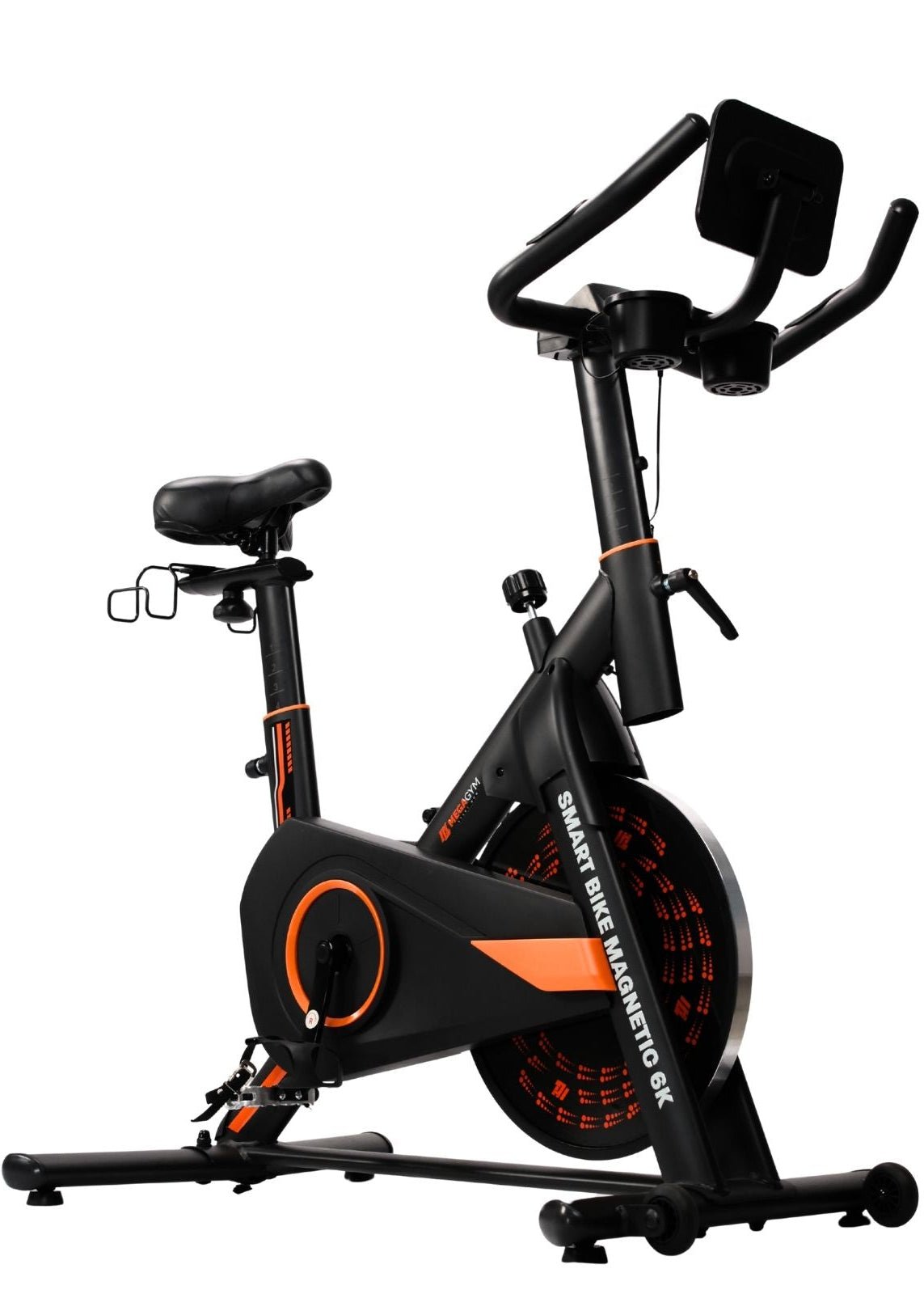 Bike Spinning Smart Magnetic 6K | Resistência Magnética Potente | Banco Ultra Soft | Suporta 160 Kg - MegaGym