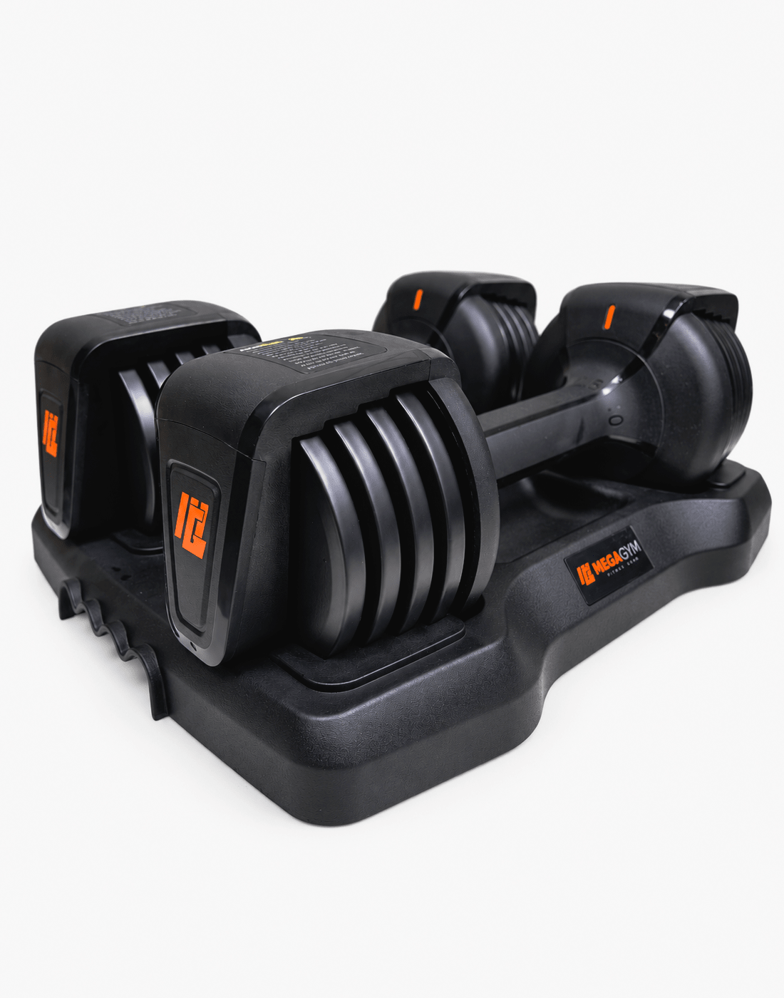 Par Halter Dumbbell Regulável Até 1 a 5,7Kg - MegaGym