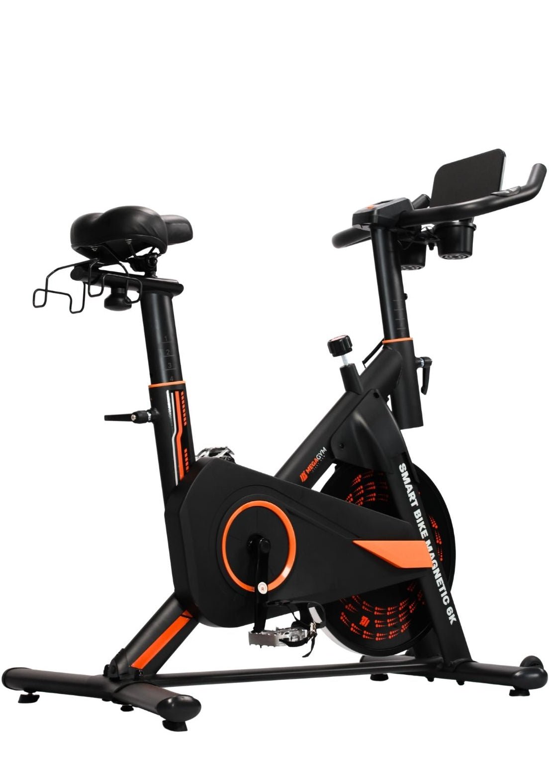 Bike Spinning Smart Magnetic 6K | Resistência Magnética Potente | Banco Ultra Soft | Suporta 160 Kg - MegaGym