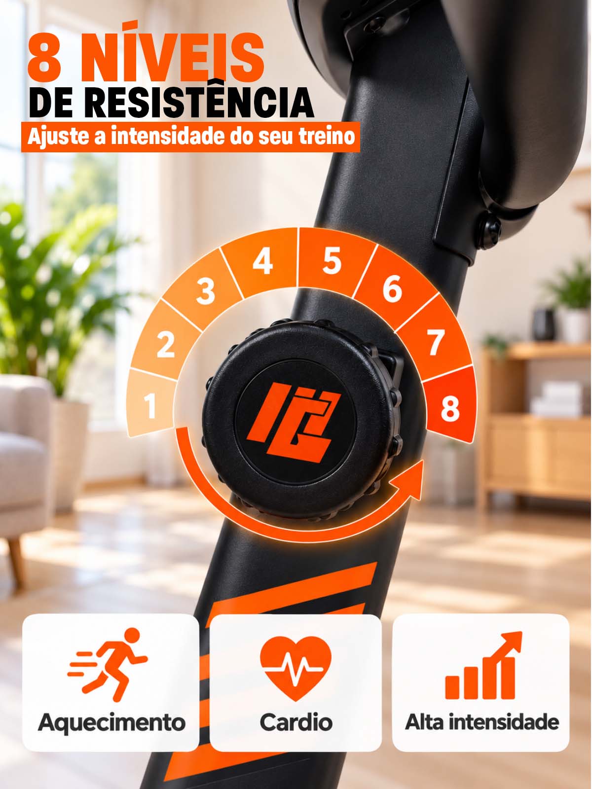 Bicicleta Ergométrica Vertical Soft Motion 3000 - MegaGym