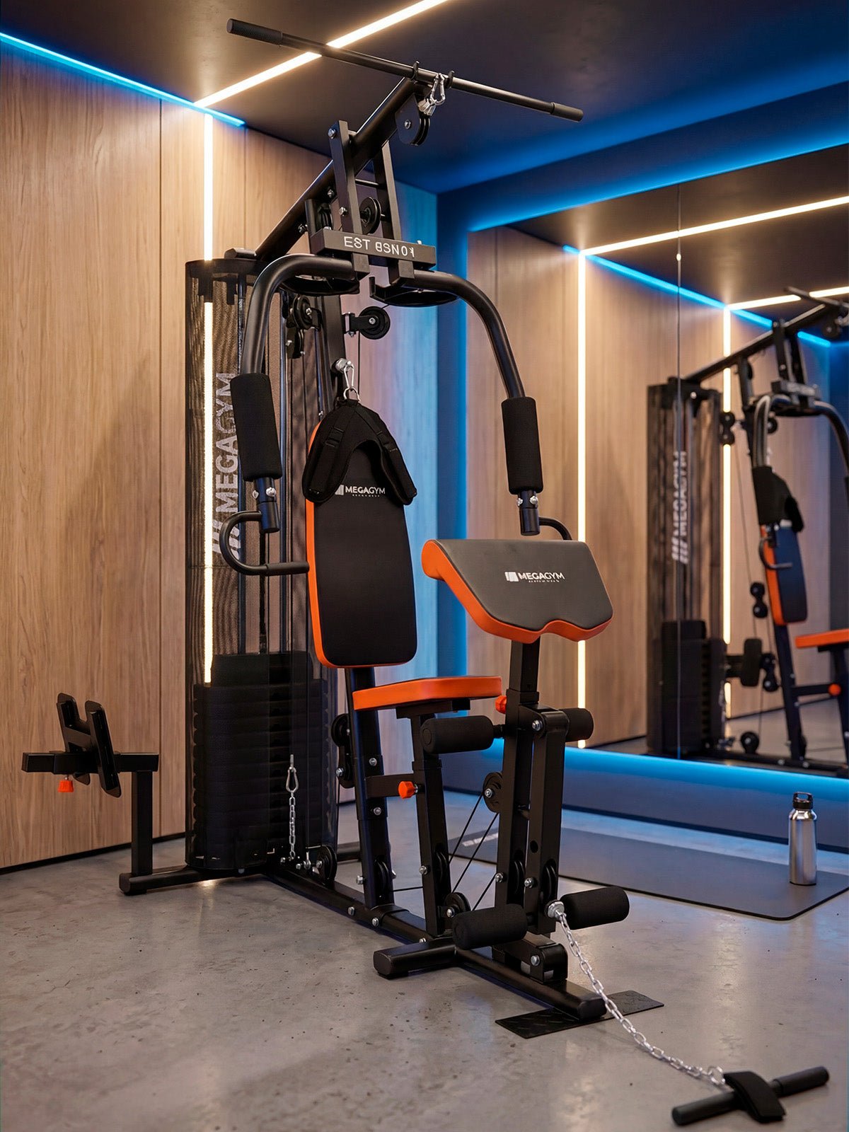 Estação de Musculação Multifuncional UrbanFit 65k - MegaGym