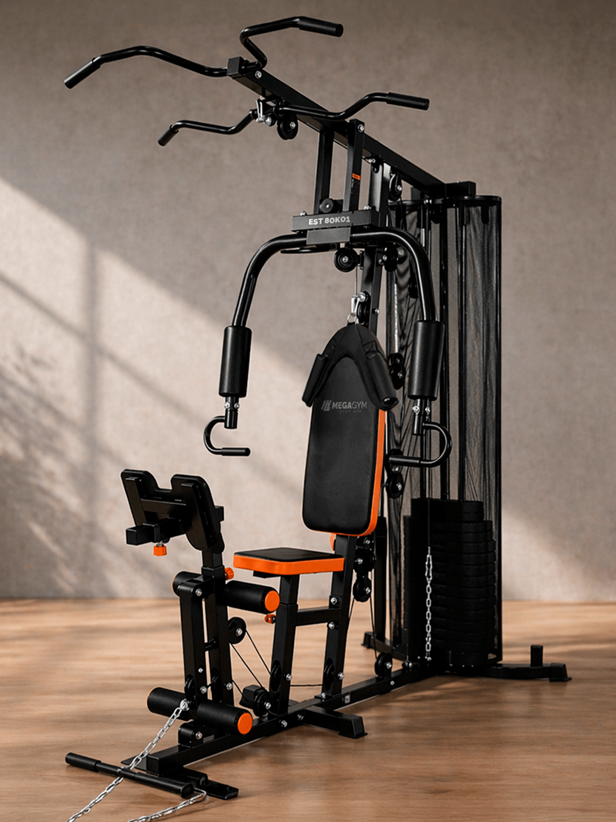 Estação de Musculação Multifuncional UrbanFit 80K - MegaGym