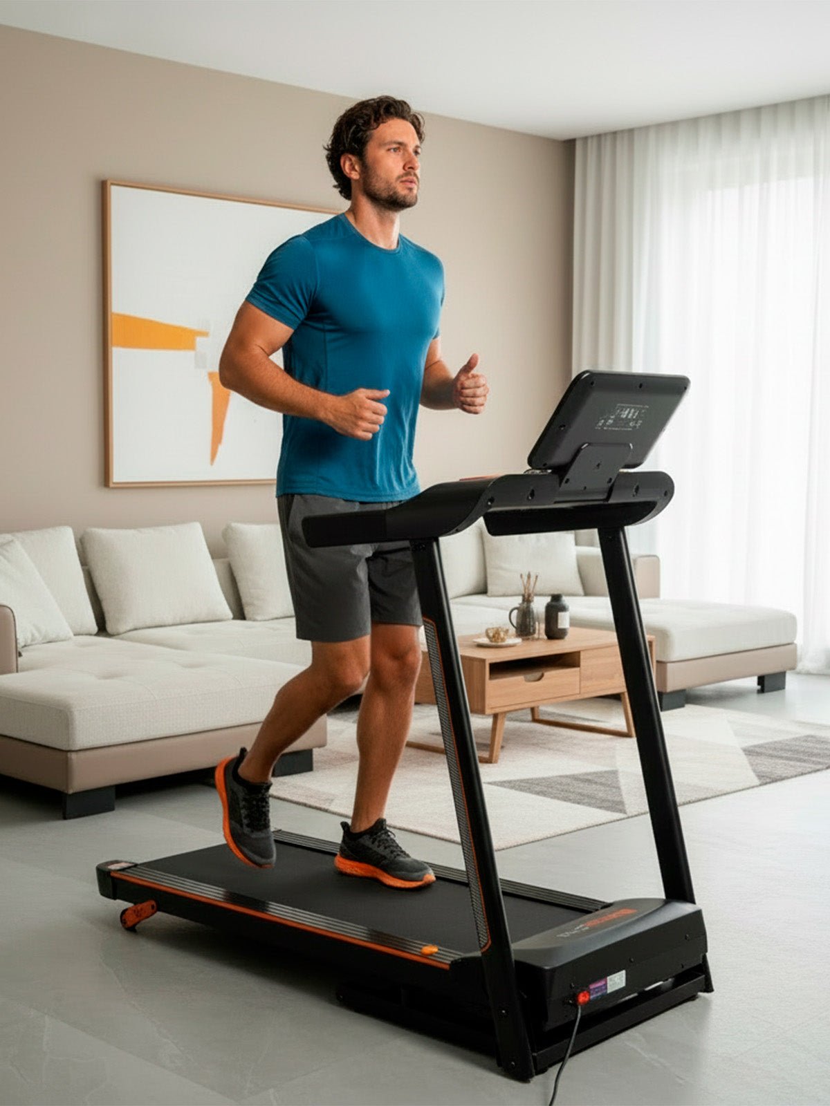 Esteira Ergométrica Elétrica Smart Pace 14km/h | Motor 2.5 HP | Bluetooth |Suporta até 120kg - MegaGym