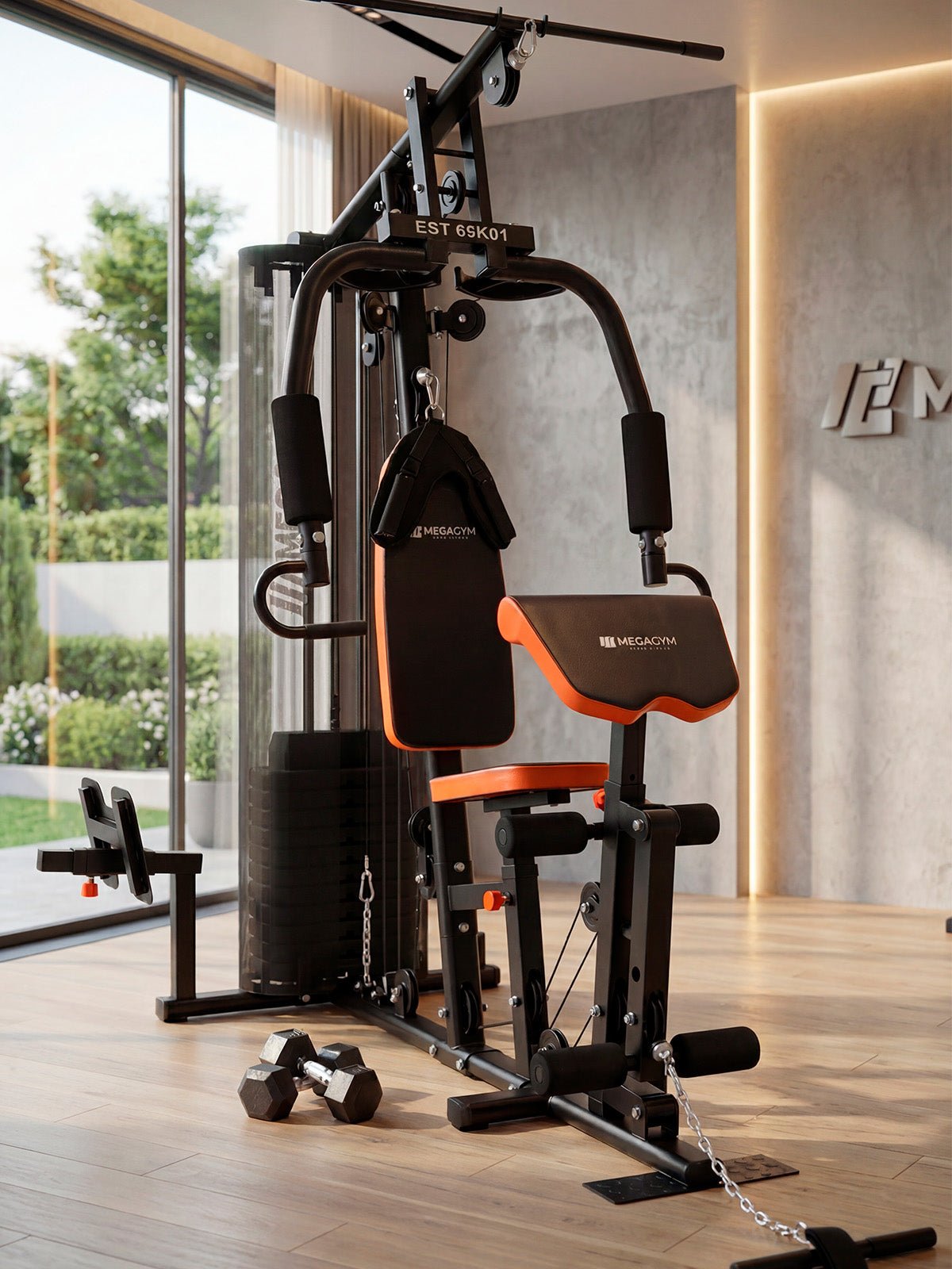 Estação de Musculação Multifuncional UrbanFit 65k - MegaGym