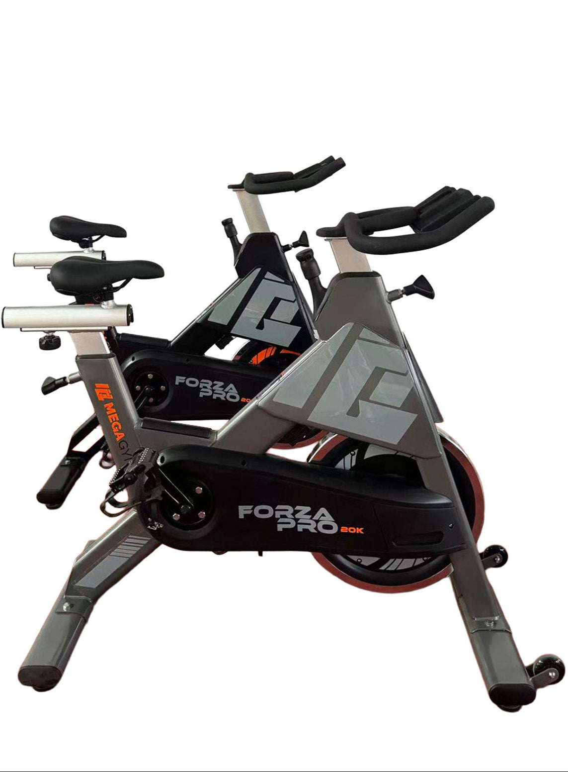Bike Profissional Mecânica Forza Pro 20K | Suporta 170Kg | Resistência Mecânica | Disco de Inercia 18Kg - MegaGym