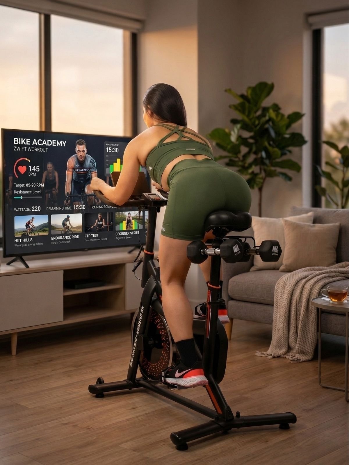 Bike Spinning Smart Magnetic 6K | Resistência Magnética Potente | Banco Ultra Soft | Suporta 160 Kg - MegaGym