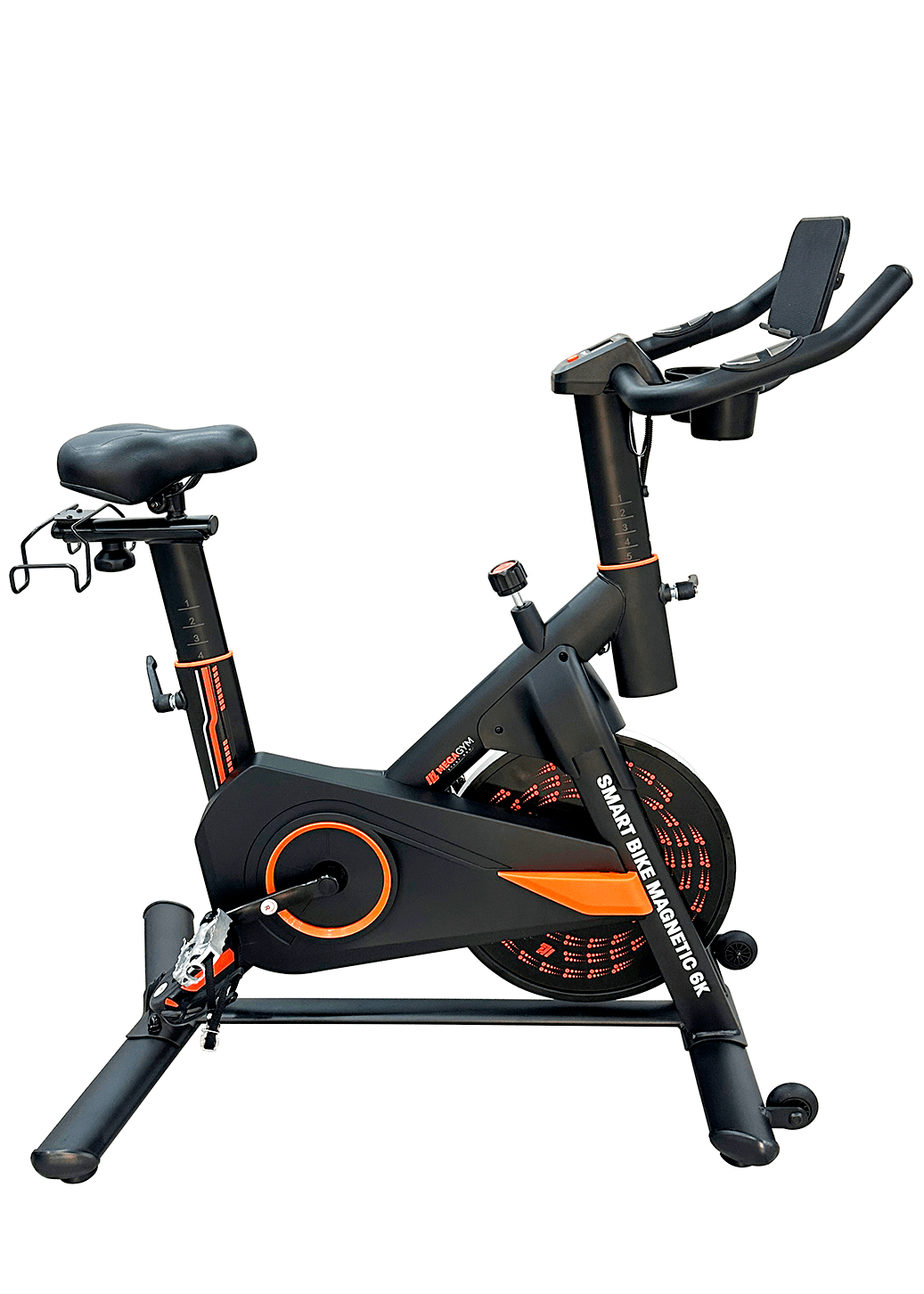 Bicicleta Ergométrica Smart Magnetic 6K | Resistência Magnética Potente | Banco Ultra Soft | Suporta 160 Kg - MegaGym