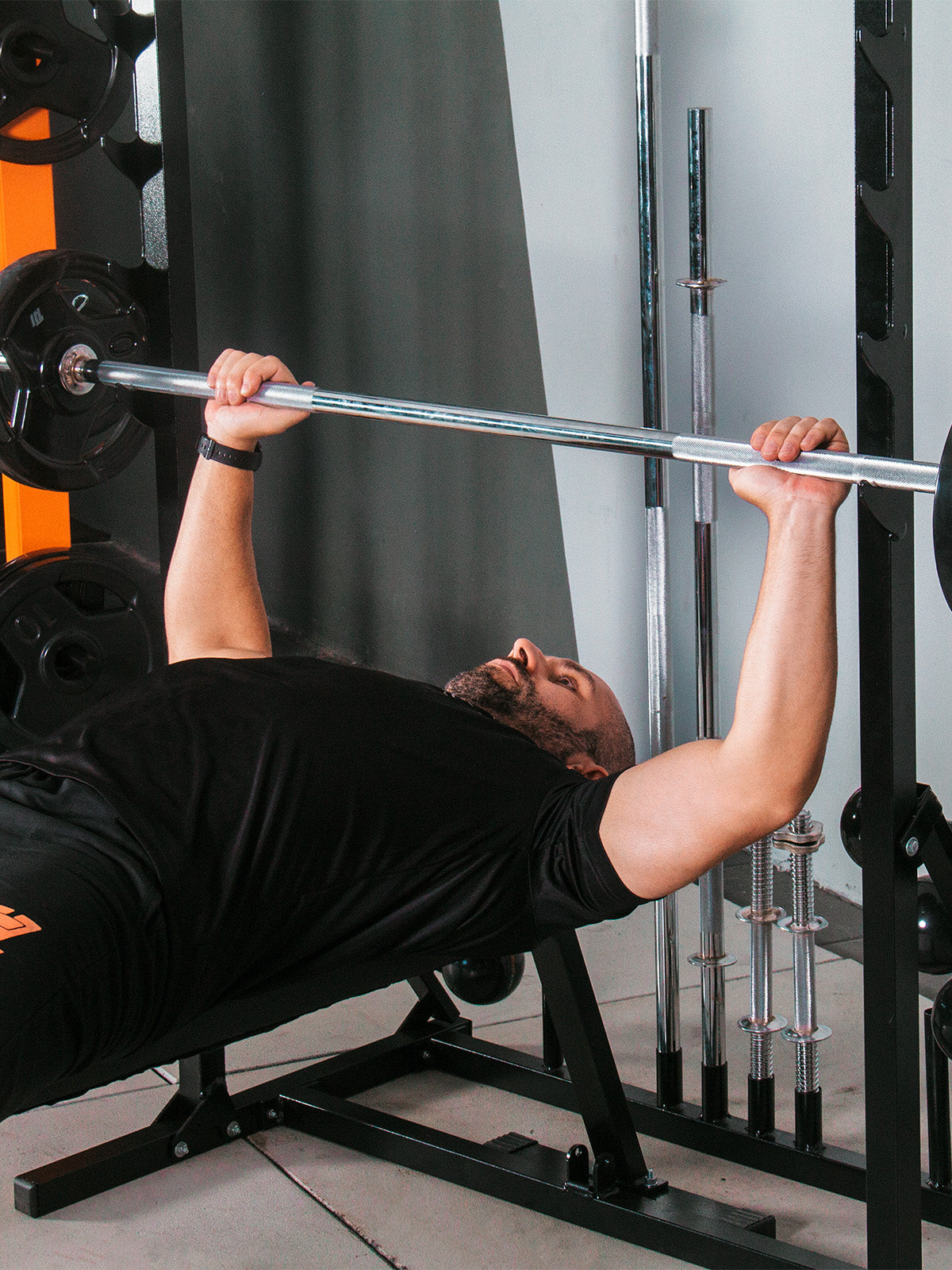 Barra Reta Maciça Cromada 28,57mm