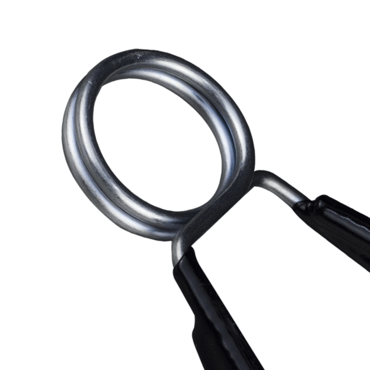 Par de Presilhas 28mm com Cabo Emborrachado para Barras e Halteres - MegaGym