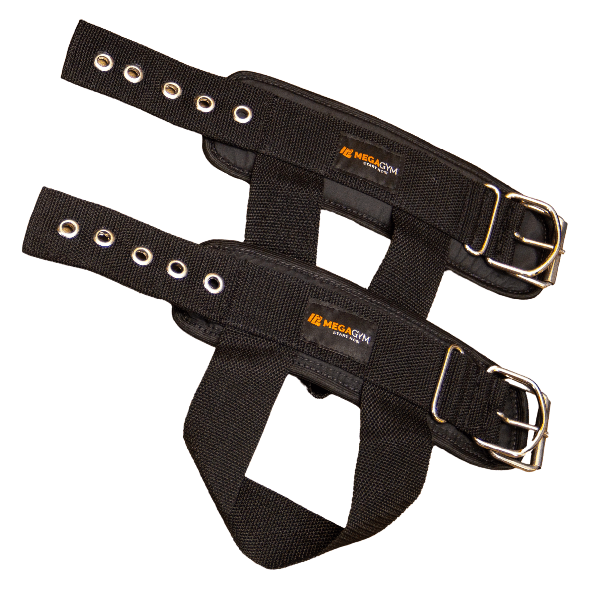 Tornozeleira Puxador Com Argolas Para Polia - MegaGym