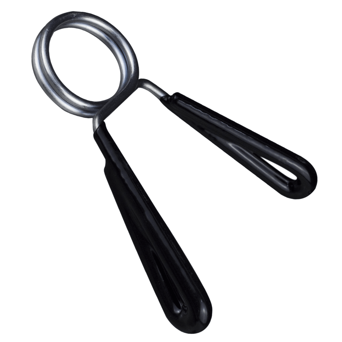 Par de Presilhas 28mm com Cabo Emborrachado para Barras e Halteres - MegaGym