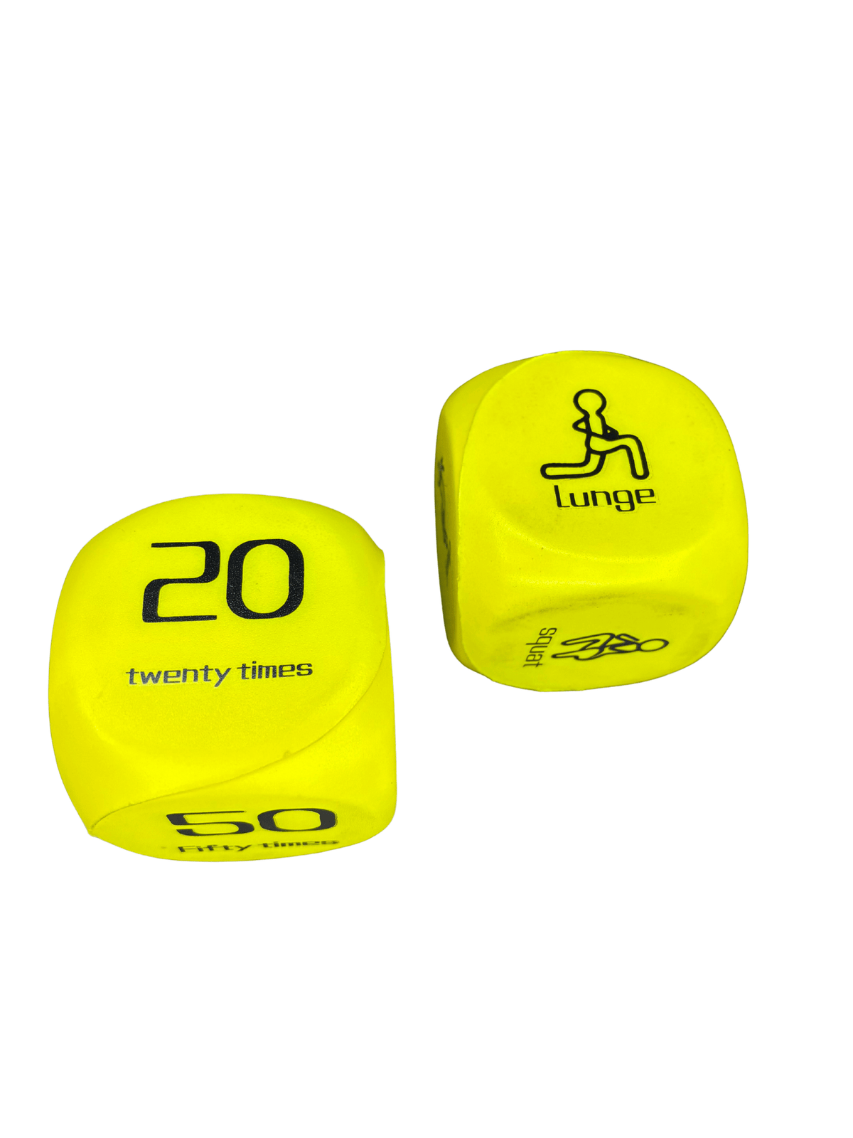 Dado Fitness Amarelo (Par) - MegaGym