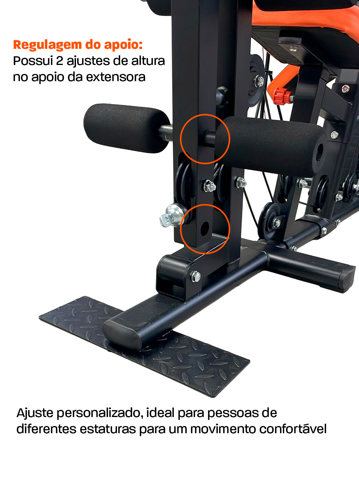 Estação de Musculação Multifuncional UrbanFit 65k - MegaGym