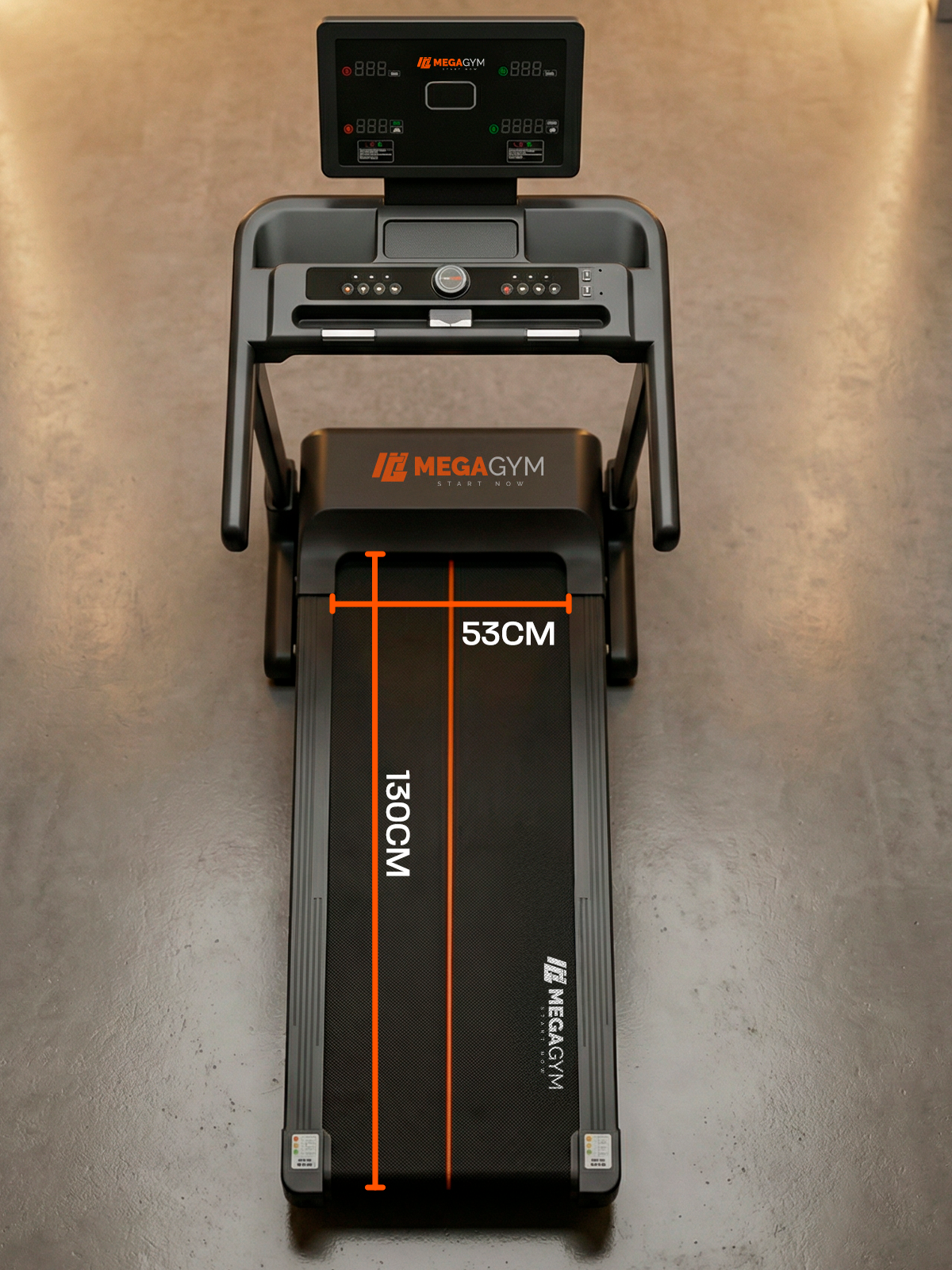 Esteira Ergométrica Elétrica Smart Pace Ultra 20km/h | Motor 5.0 HPP | Bluetooth |Suporta até 160kg | Semi Profissional - MegaGym