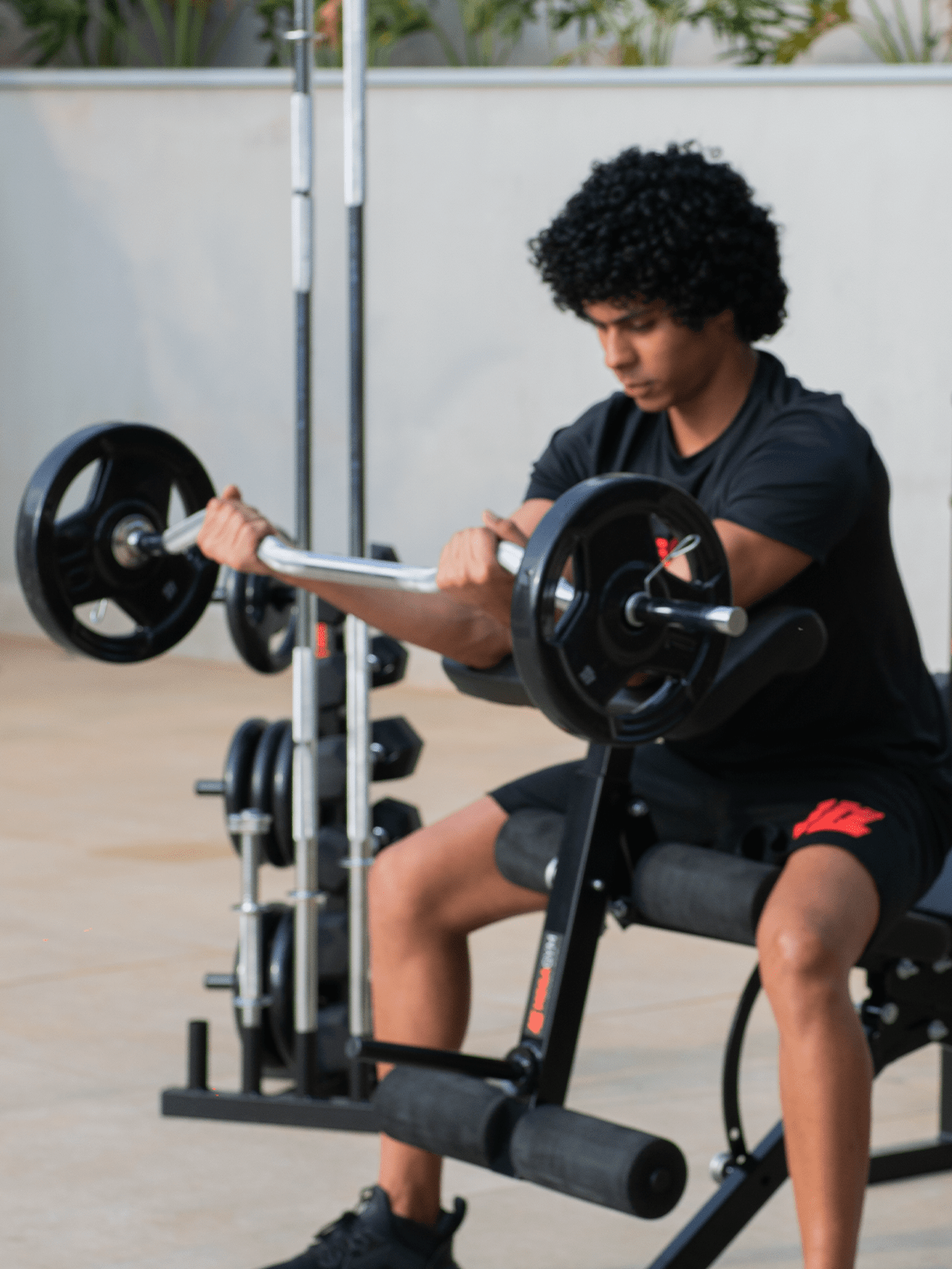 KIT 220Kg de Anilhas 4x2kg 4x3kg 4x5kg 4x10kg 4x15kg 4x20kg - MegaGym