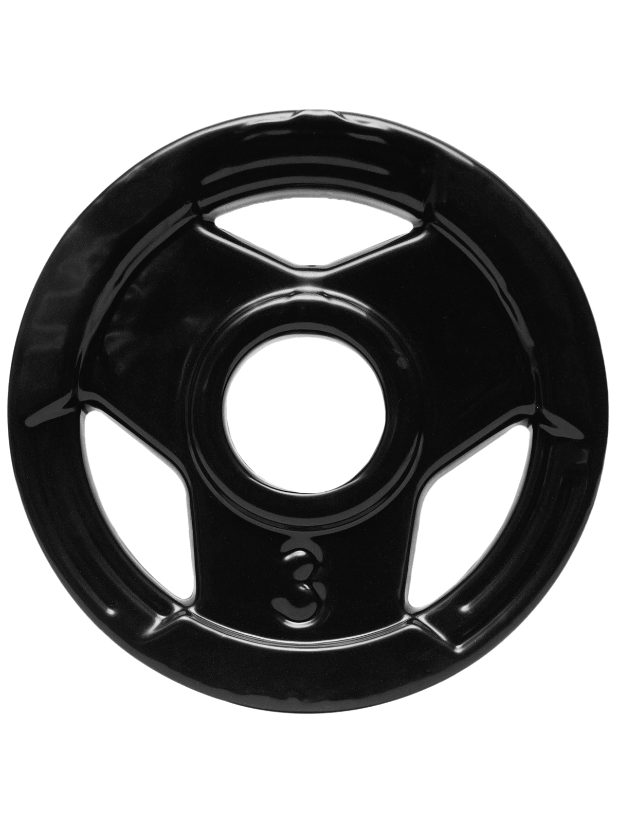 Anilha Sport Emborrachada Furo 51mm - MegaGym