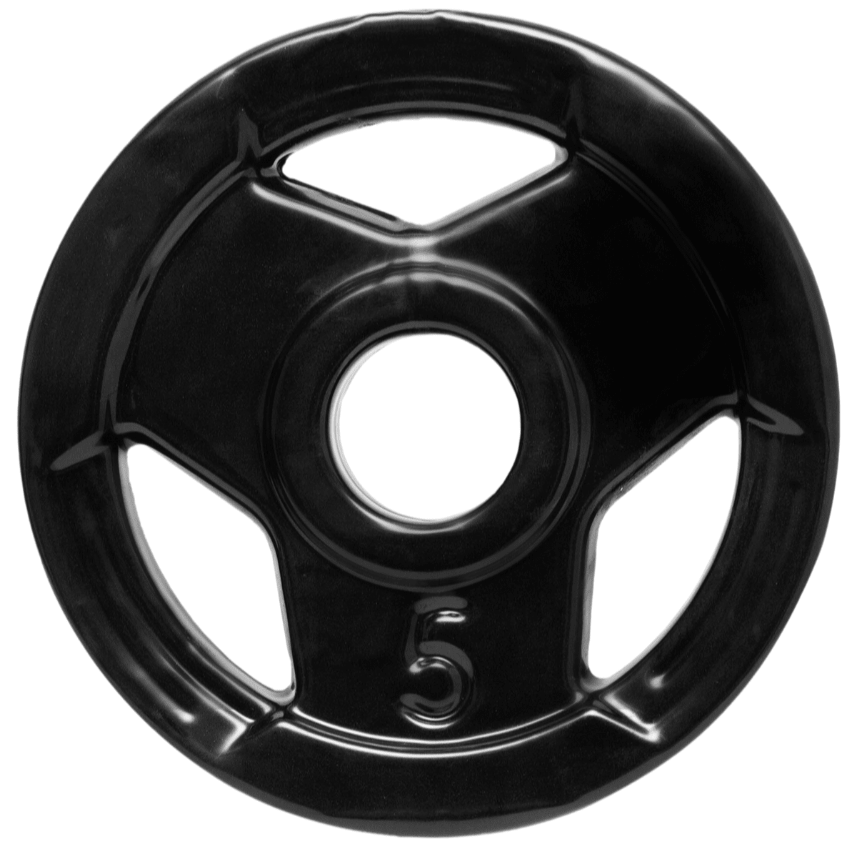 Anilha Sport Emborrachada Furo 51mm - MegaGym