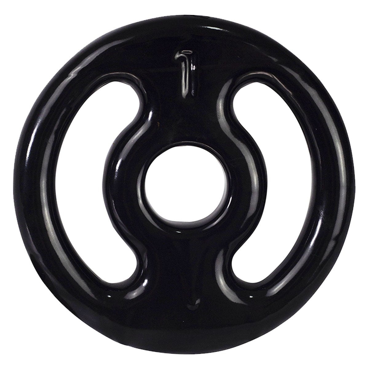 Anilha Emborrachada Furo 31mm - MegaGym