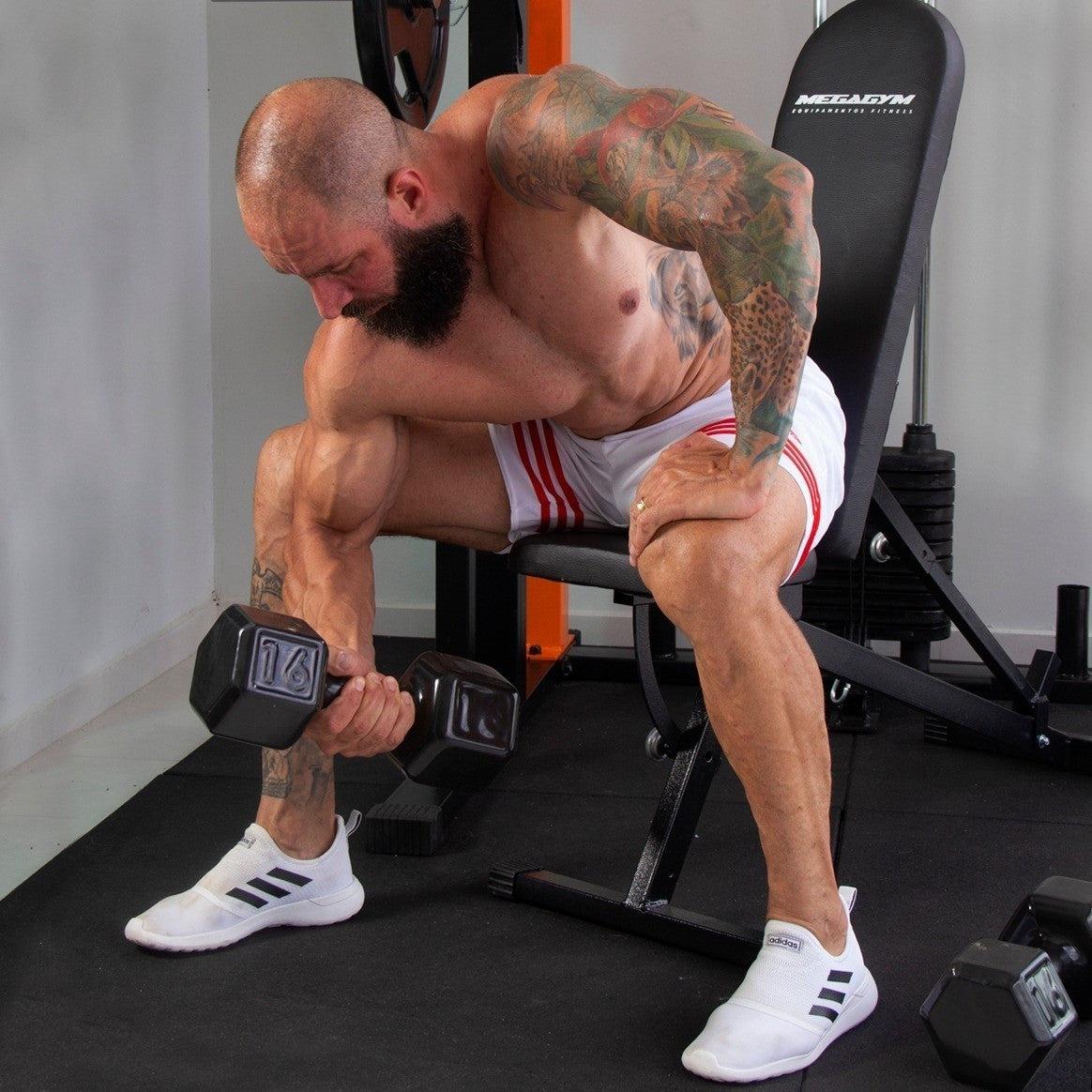 Banco de musculação 6x1 posições - MegaGym