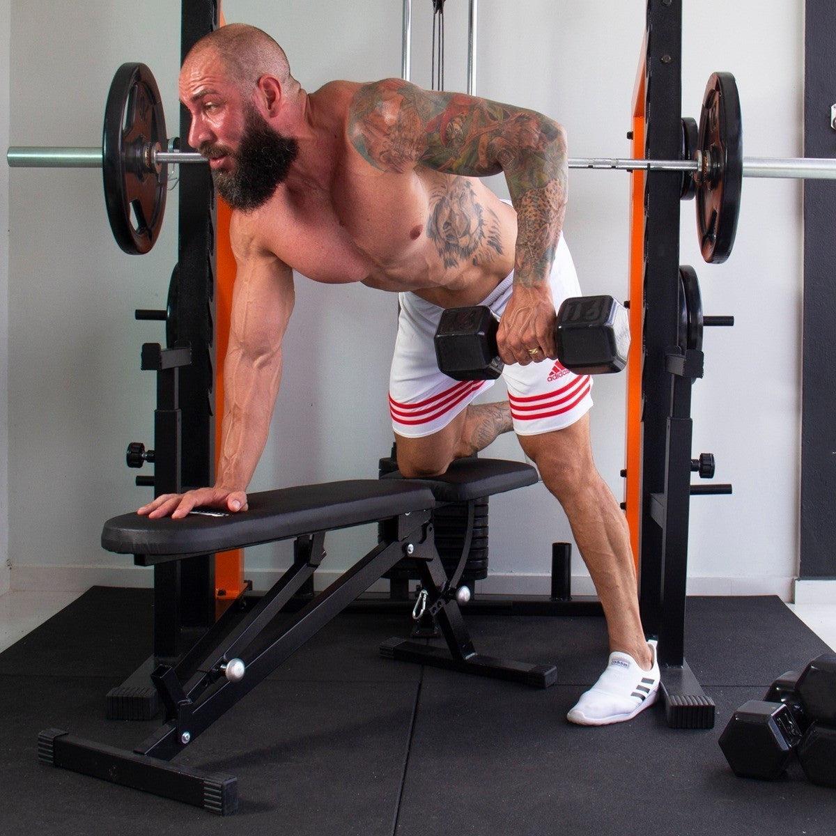 Banco de musculação 6x1 posições - MegaGym