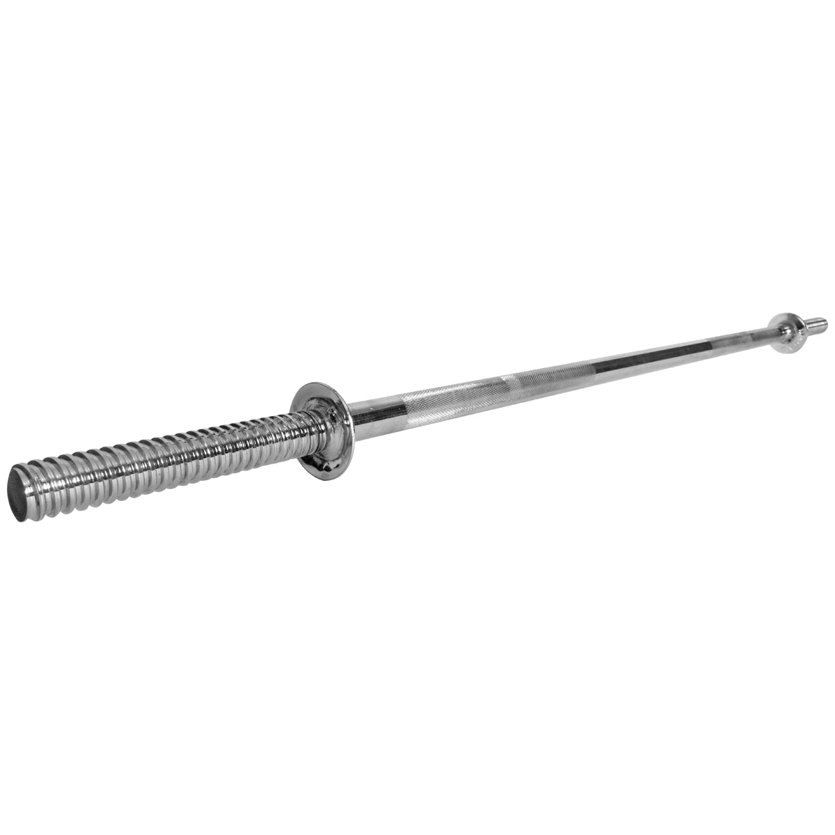 Barra Reta Maciça Com Rosca Cromada 25,40mm