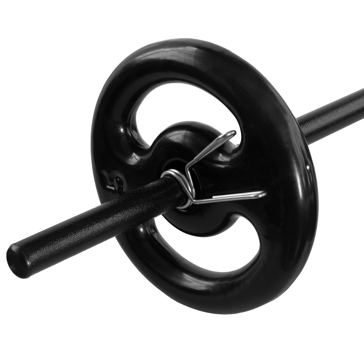 Kit Treino Funcional Com Barra Oca + 10kg de Anilhas