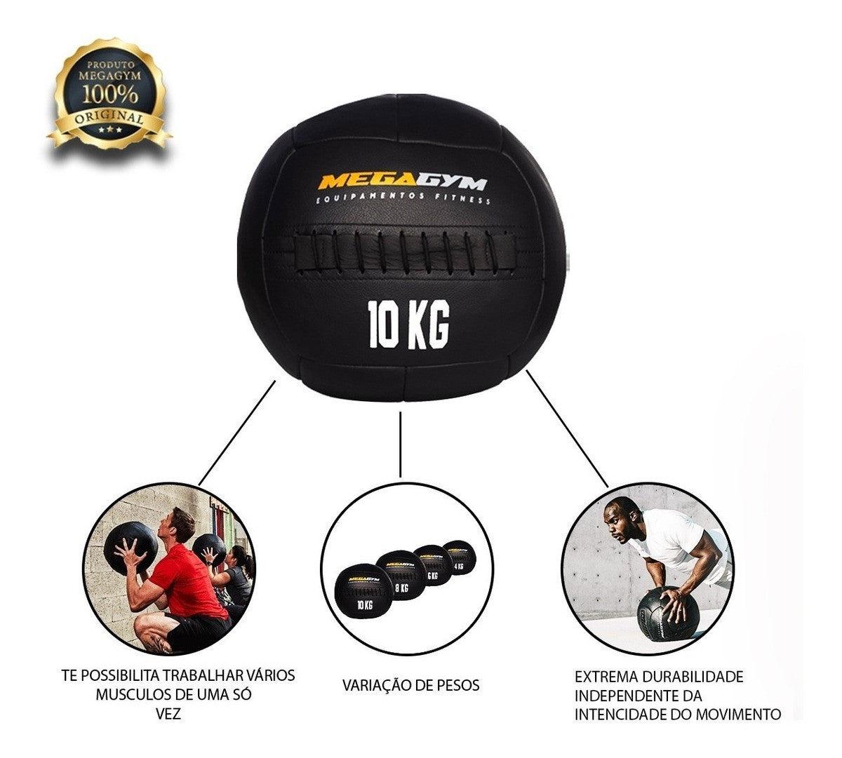 Wall Ball Bola De Peso - MegaGym