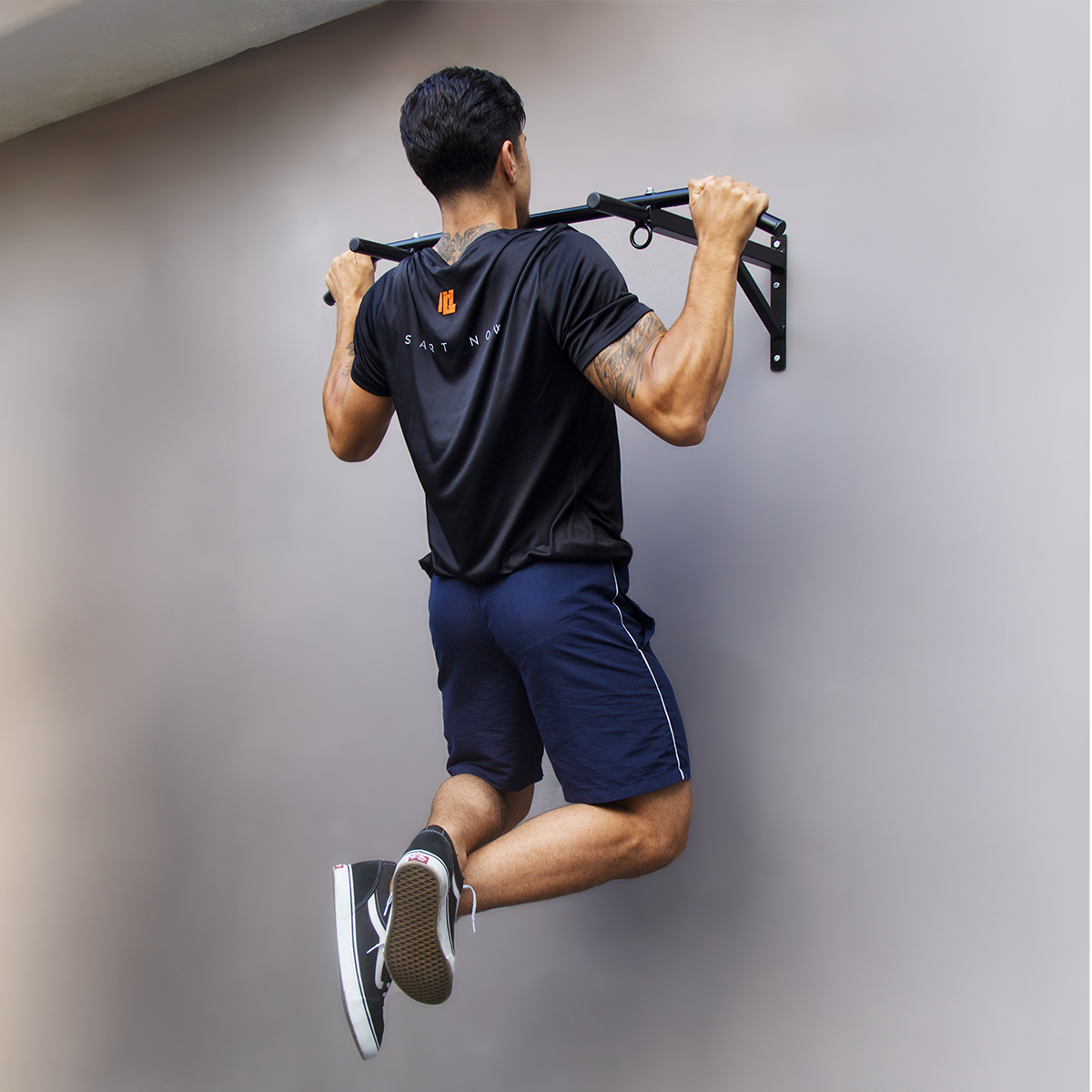 Barra Fixa de Parede Mista Treino Taf