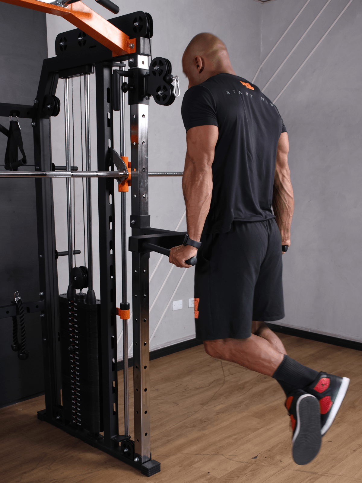 Barra Paralela Para Crossover Smith - MegaGym