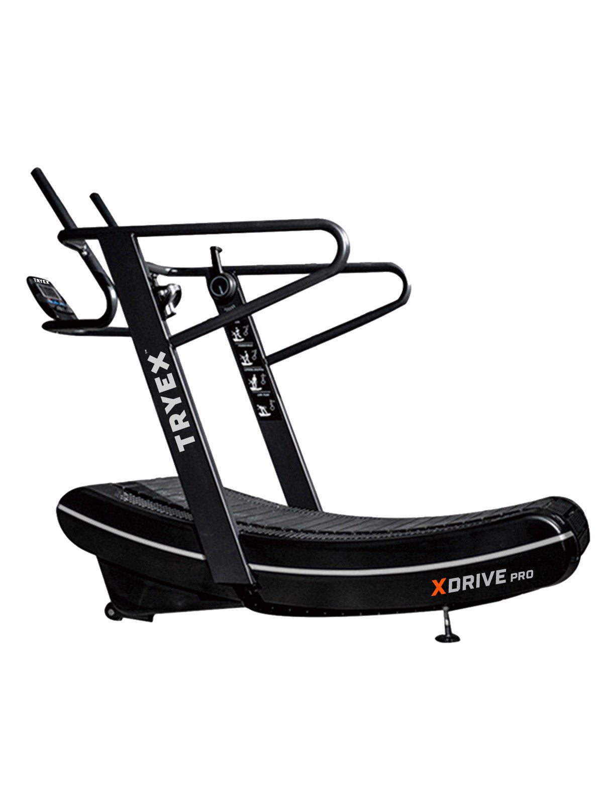 Esteira Curva Profissional X DRIVE PRO - MegaGym