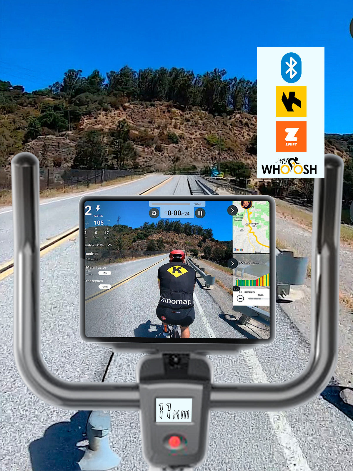 Bicicleta Ergométrica Smart Bike Magnetic MegaGym