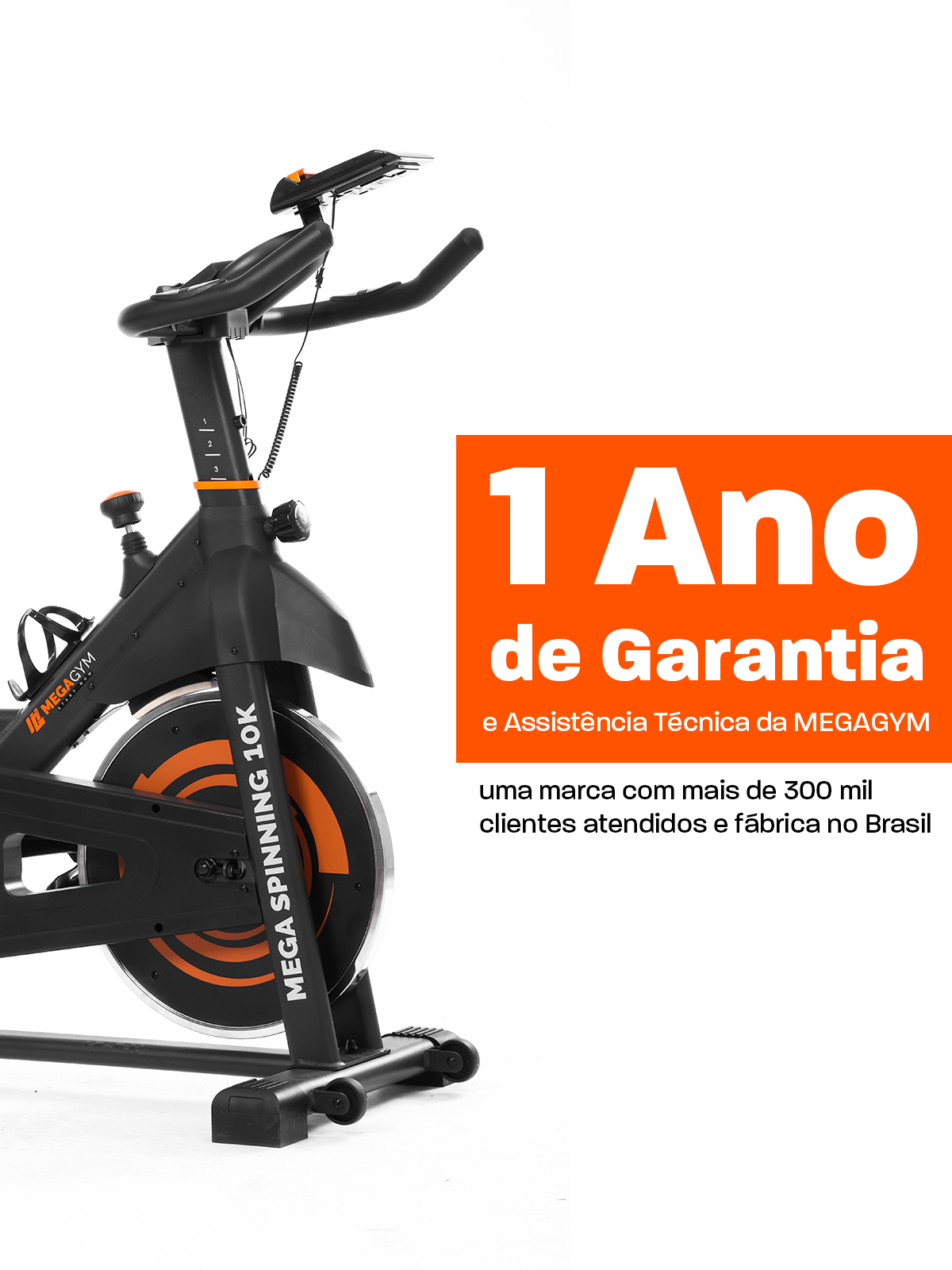 Bicicleta Ergométrica Bike Mega Spinning 10K