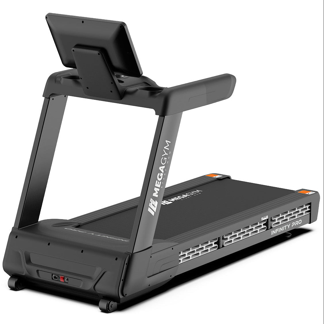 Esteira Profissional Infinity Pro | 25 km/h | Suporta 200 kg | Motor AC 6 HPP | Inclinação Automática com 25 Níveis - MegaGym