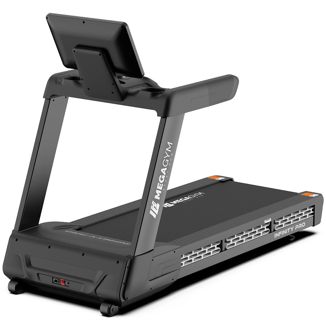 Esteira Profissional Infinity Pro | 25 km/h | Suporta 200 kg | Motor AC 6 HPP | Inclinação Automática com 25 Níveis - MegaGym