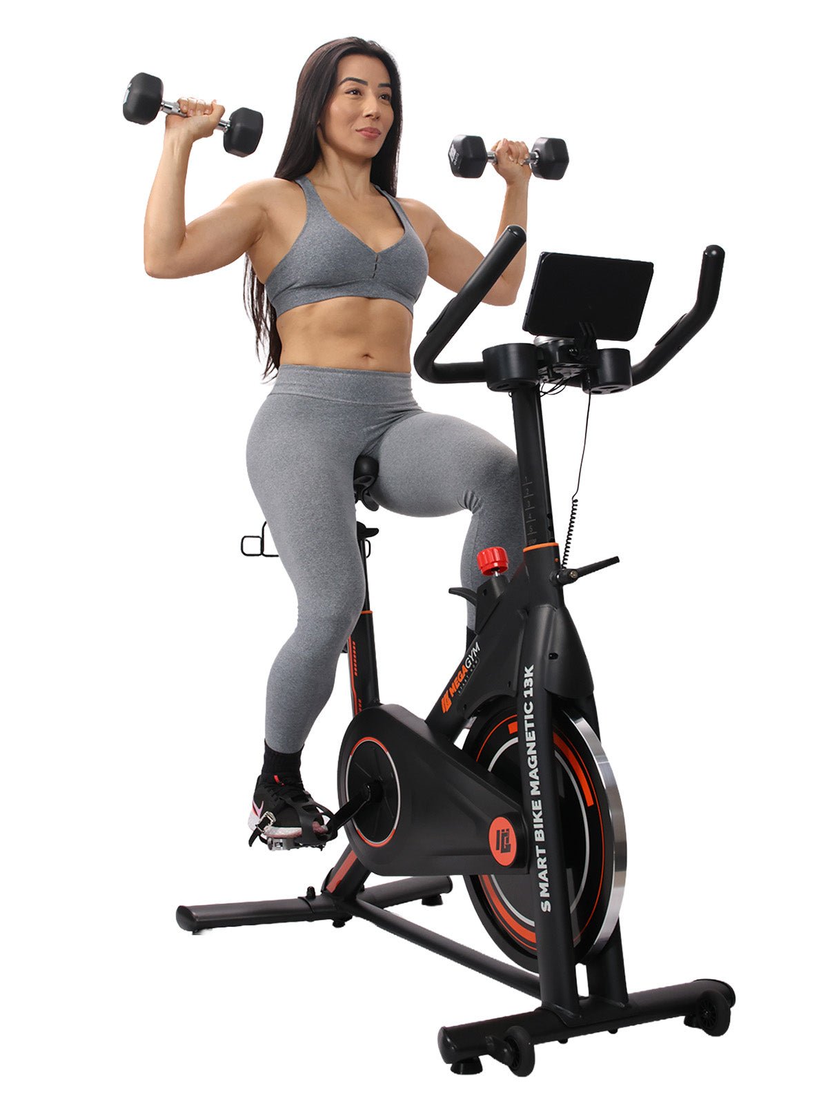 Bicicleta Ergométrica Smart Magnetic 13K | Disco 13KG | Resistência Magnética potente | Banco Ultra Soft - MegaGym