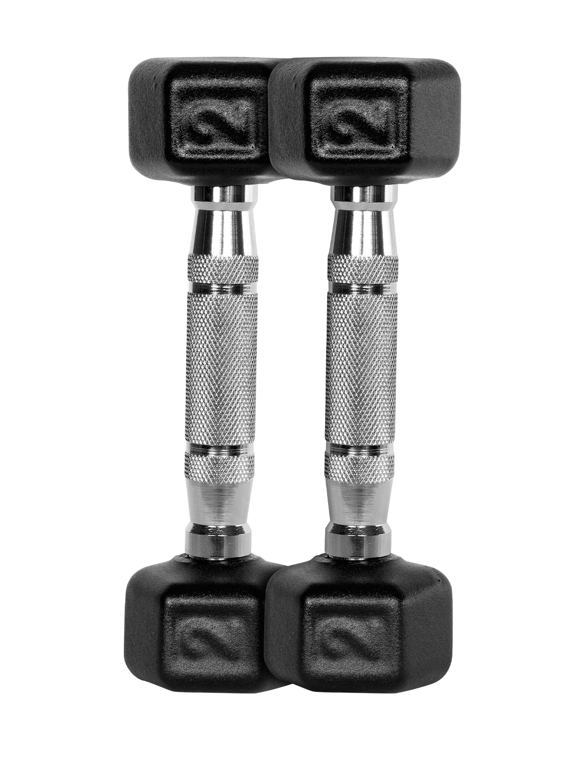 Kit 20 Halteres (10 Pares de 1 a 10 kg) | Dumbbells Texturizados com Pegada Cromada - MegaGym
