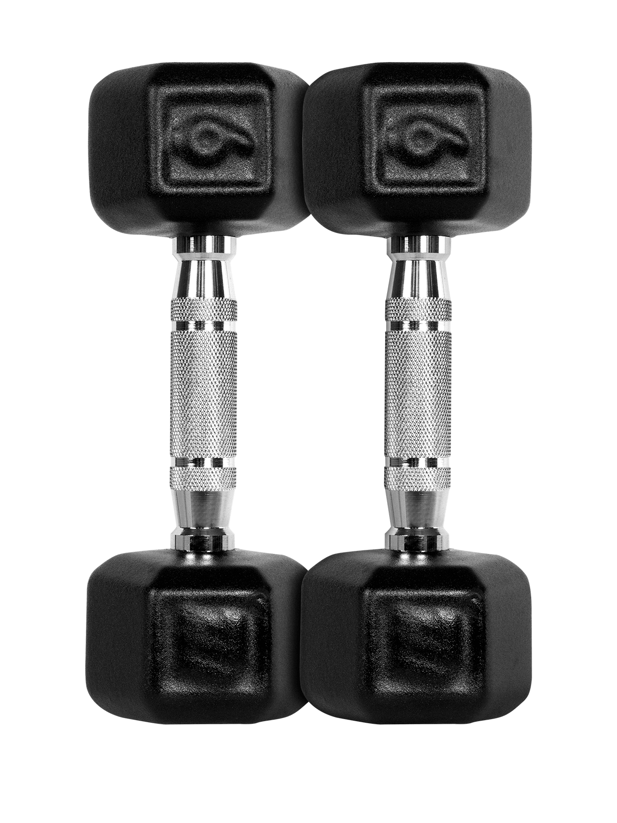 Kit 20 Halteres (10 Pares de 1 a 10 kg) | Dumbbells Texturizados com Pegada Cromada - MegaGym