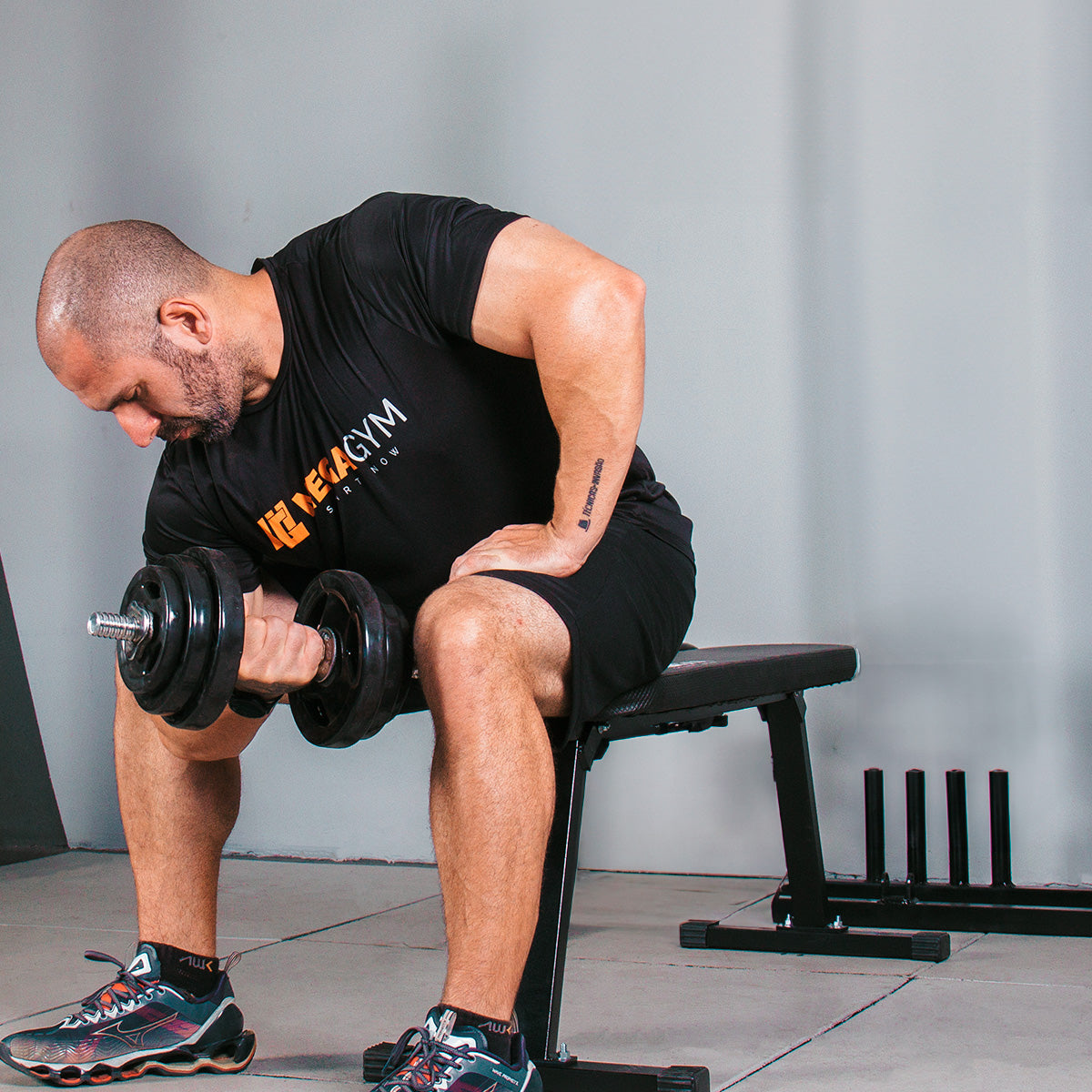 Banco Reto Dobrável