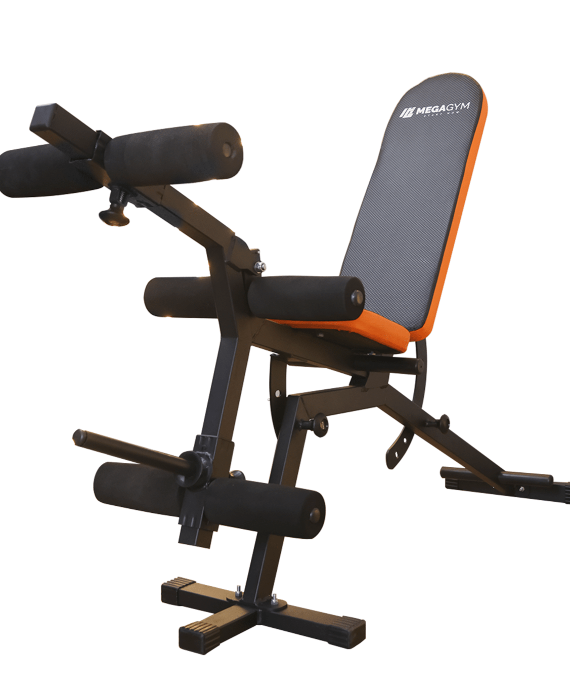 Banco Supino Regulável Com Cadeira Extensora E Mesa Flexora Ajustáveis - MegaGym