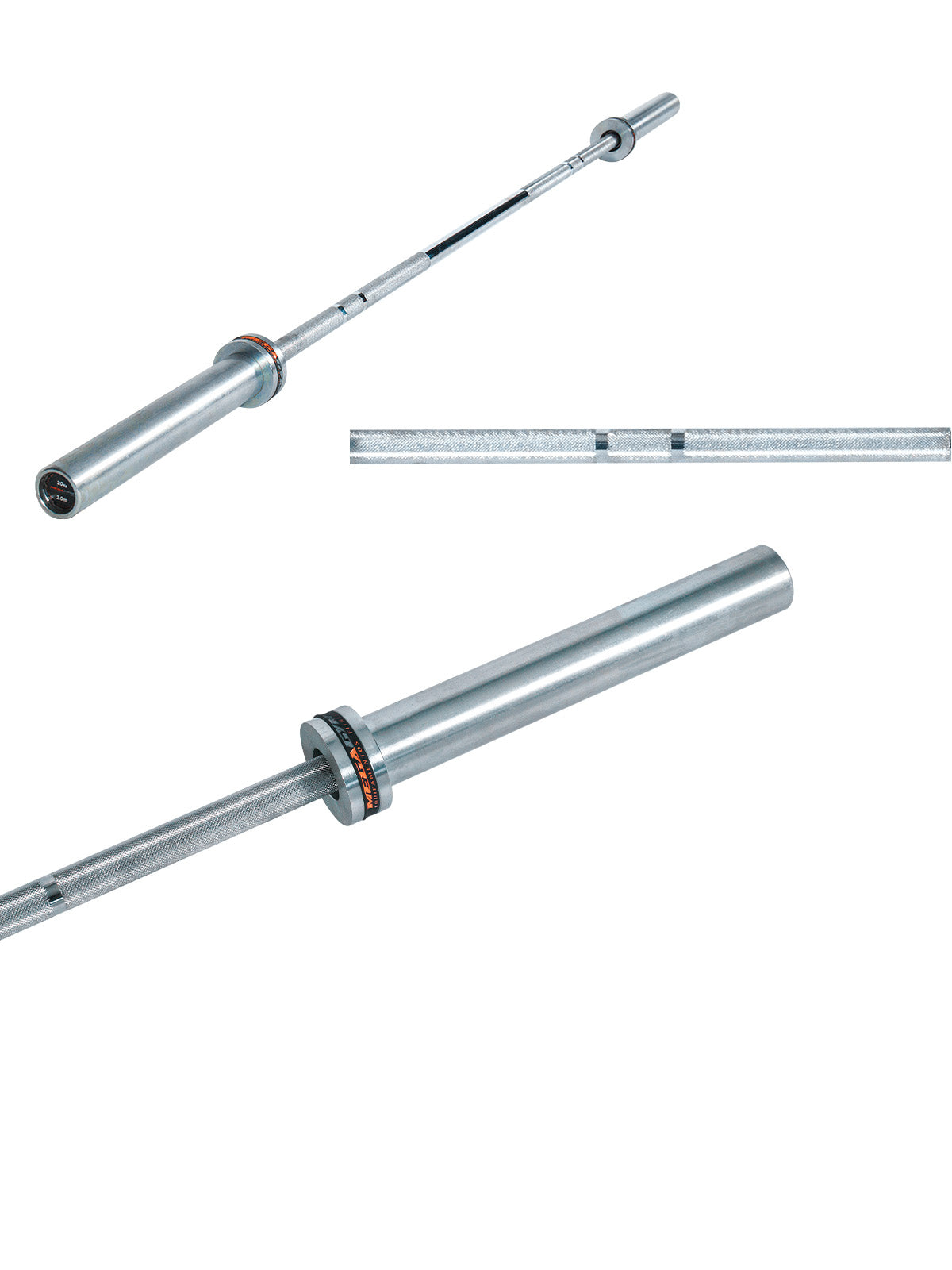 Barra Olímpica Feminina 2,00M Cromada