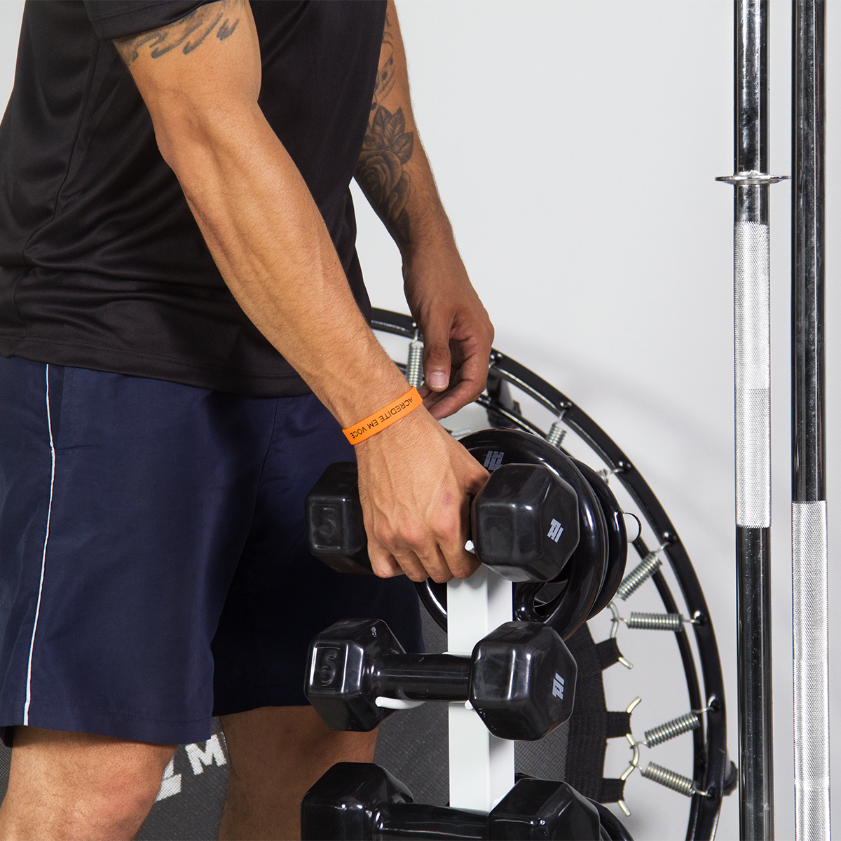 Suporte Expositor De Anilhas Barras E Halteres 200Kg