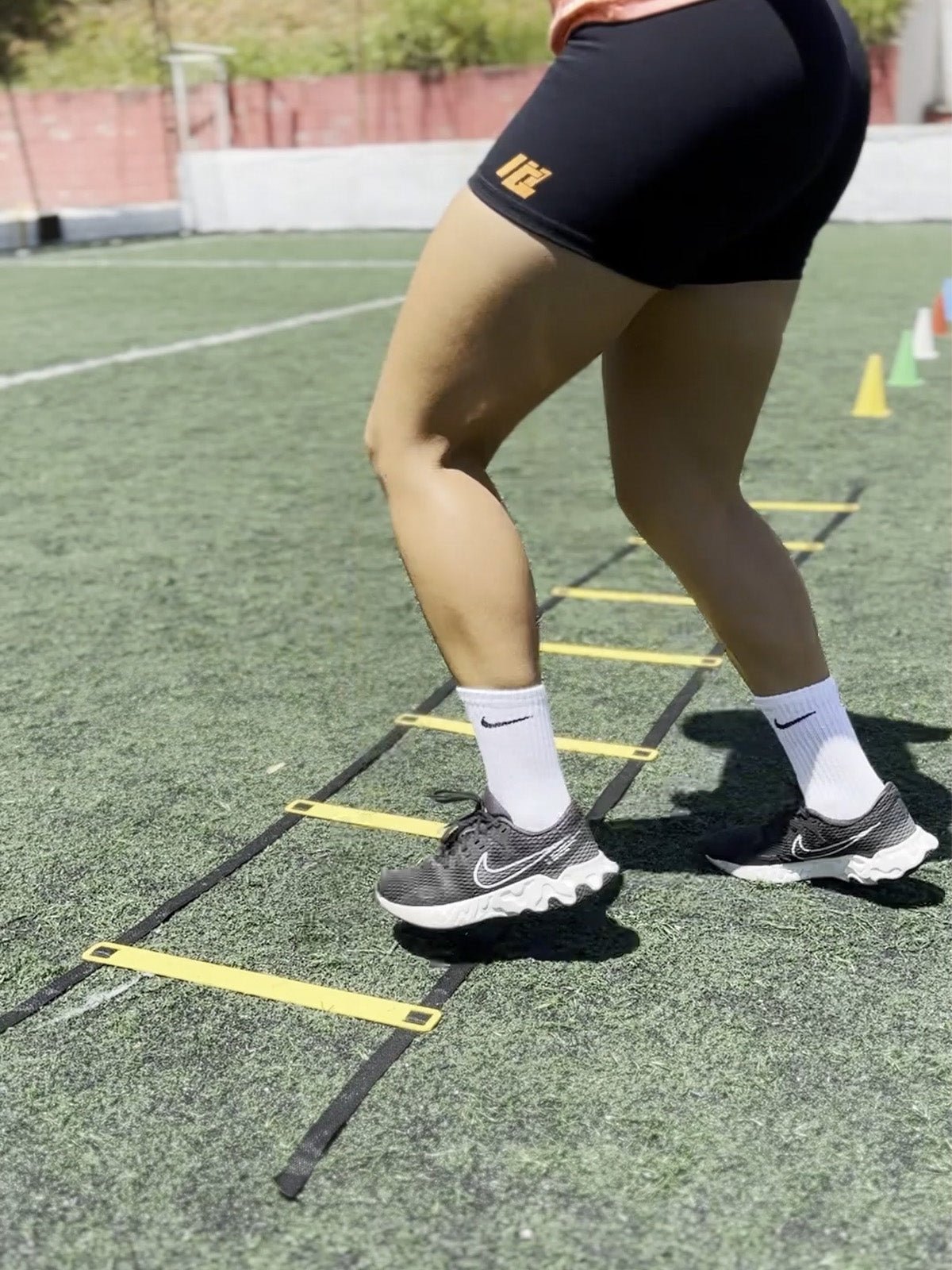 Escada De Agilidade Com Degraus Ajustáveis Para Treino Funcional - MegaGym