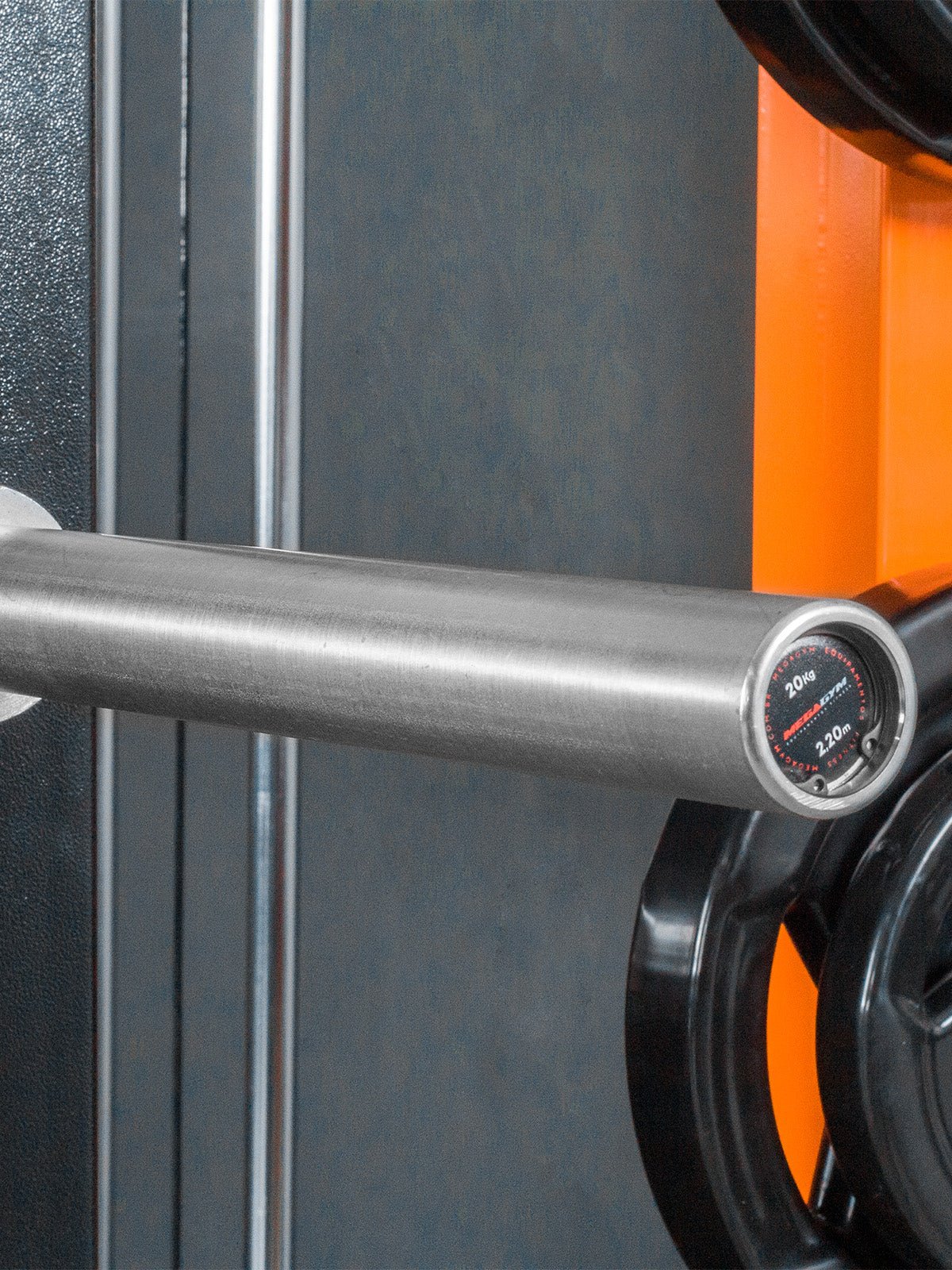 Barra Olímpica Feminina 2,00M Cromada - MegaGym