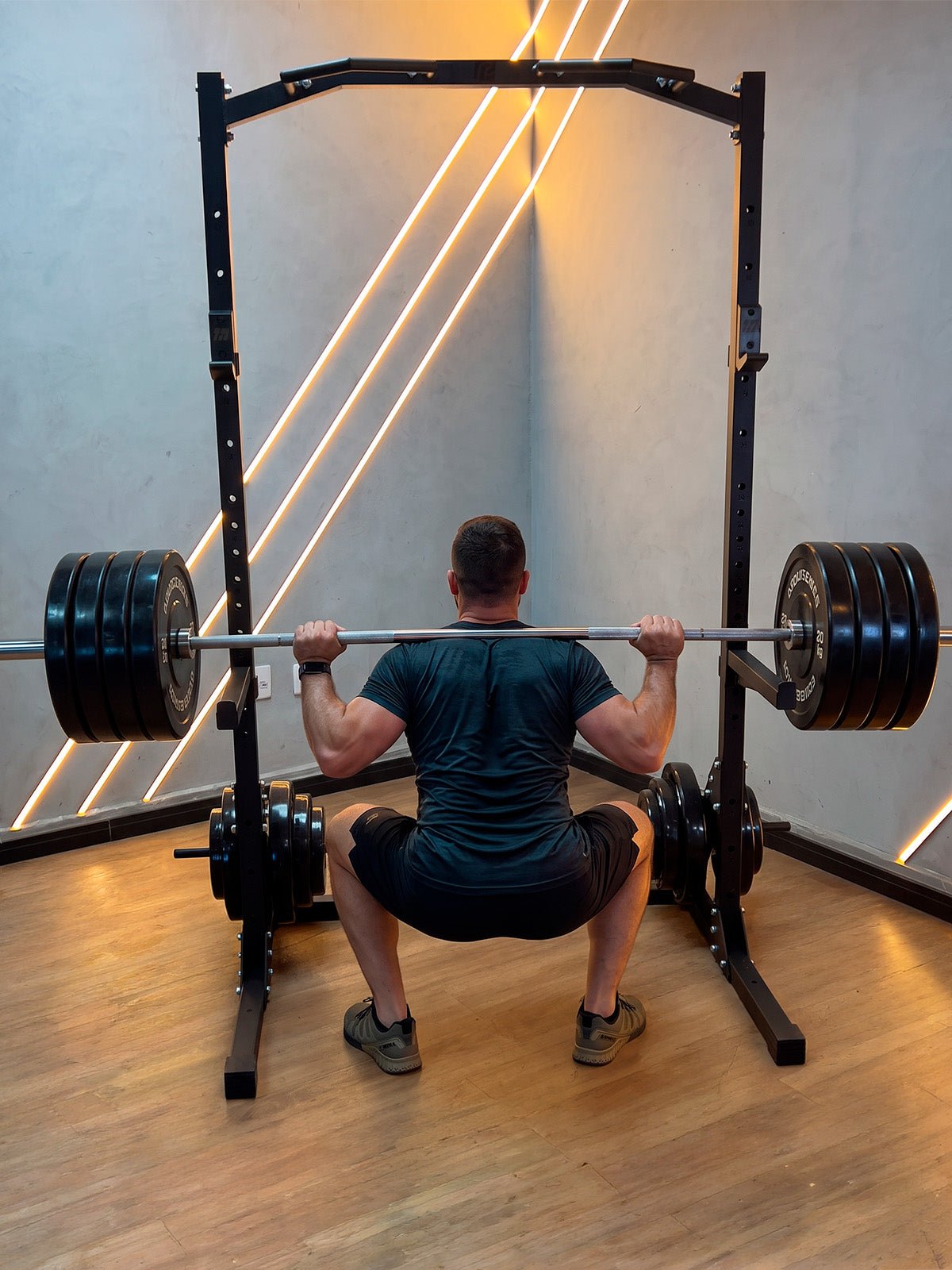 Power Rack Gaiola de Agachamento e Supino - MegaGym