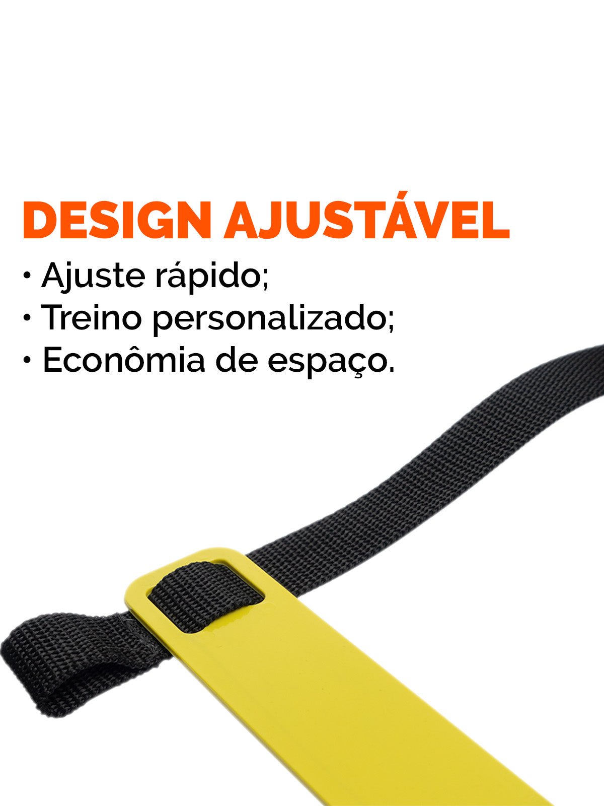 Escada De Agilidade Com Degraus Ajustáveis Para Treino Funcional - MegaGym