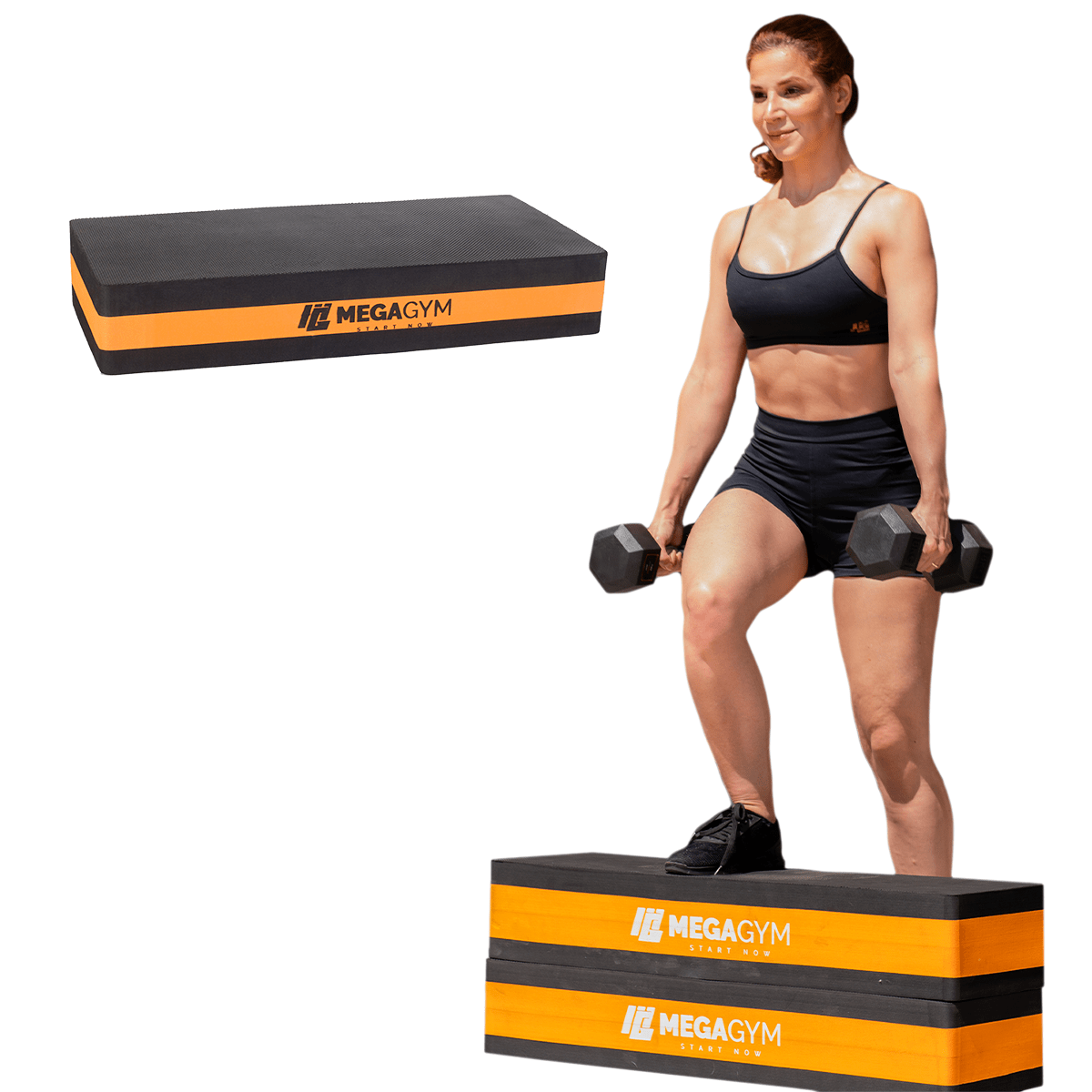 Step Profissional De EVA 60X28X10 Para Treino Aeróbico Musculação - MegaGym
