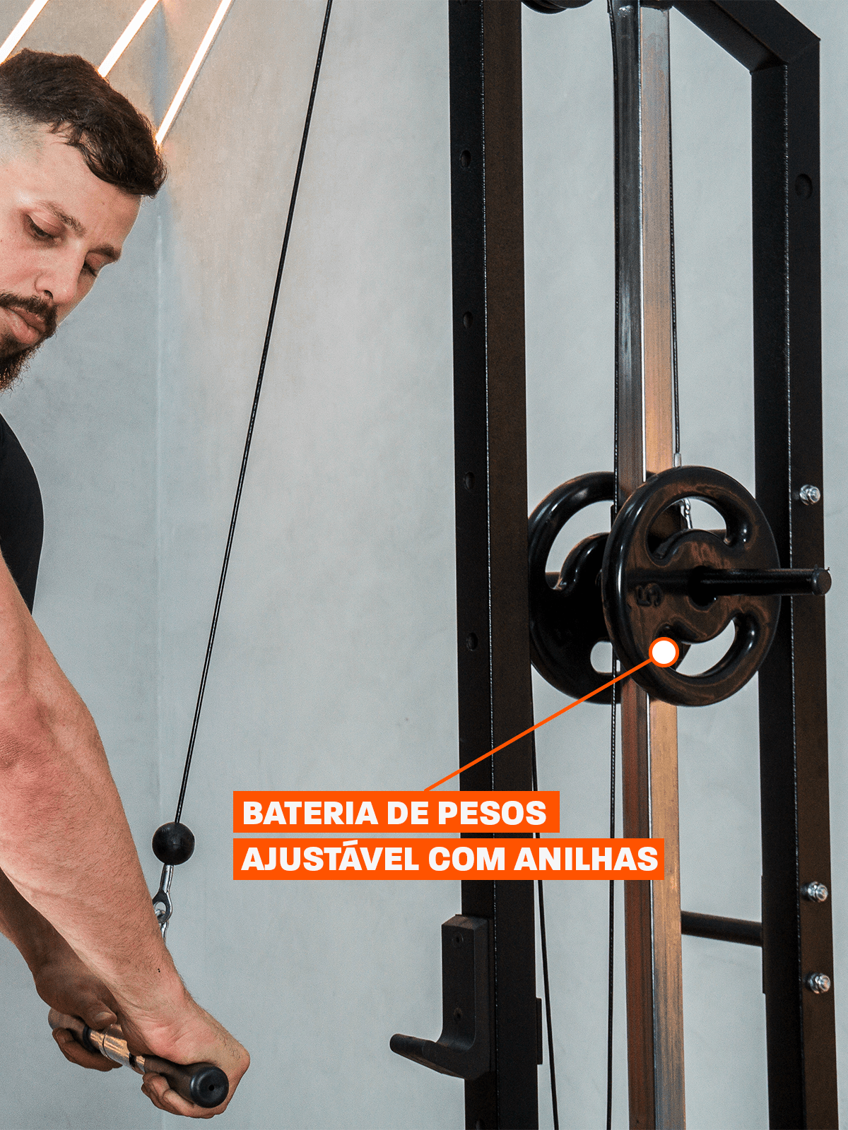 Kit 5 Rack Monocross Multifuncional - MegaGym