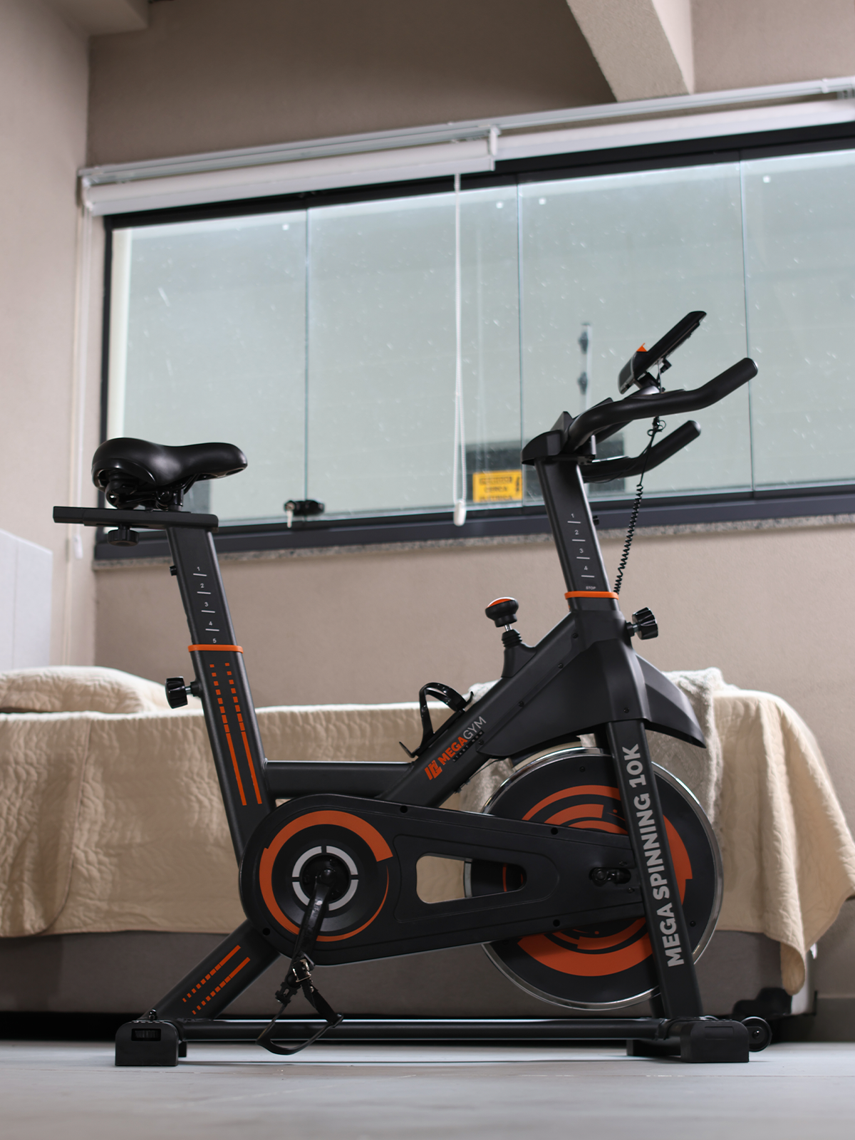 Bicicleta Ergométrica Bike Mega Spinning 10K