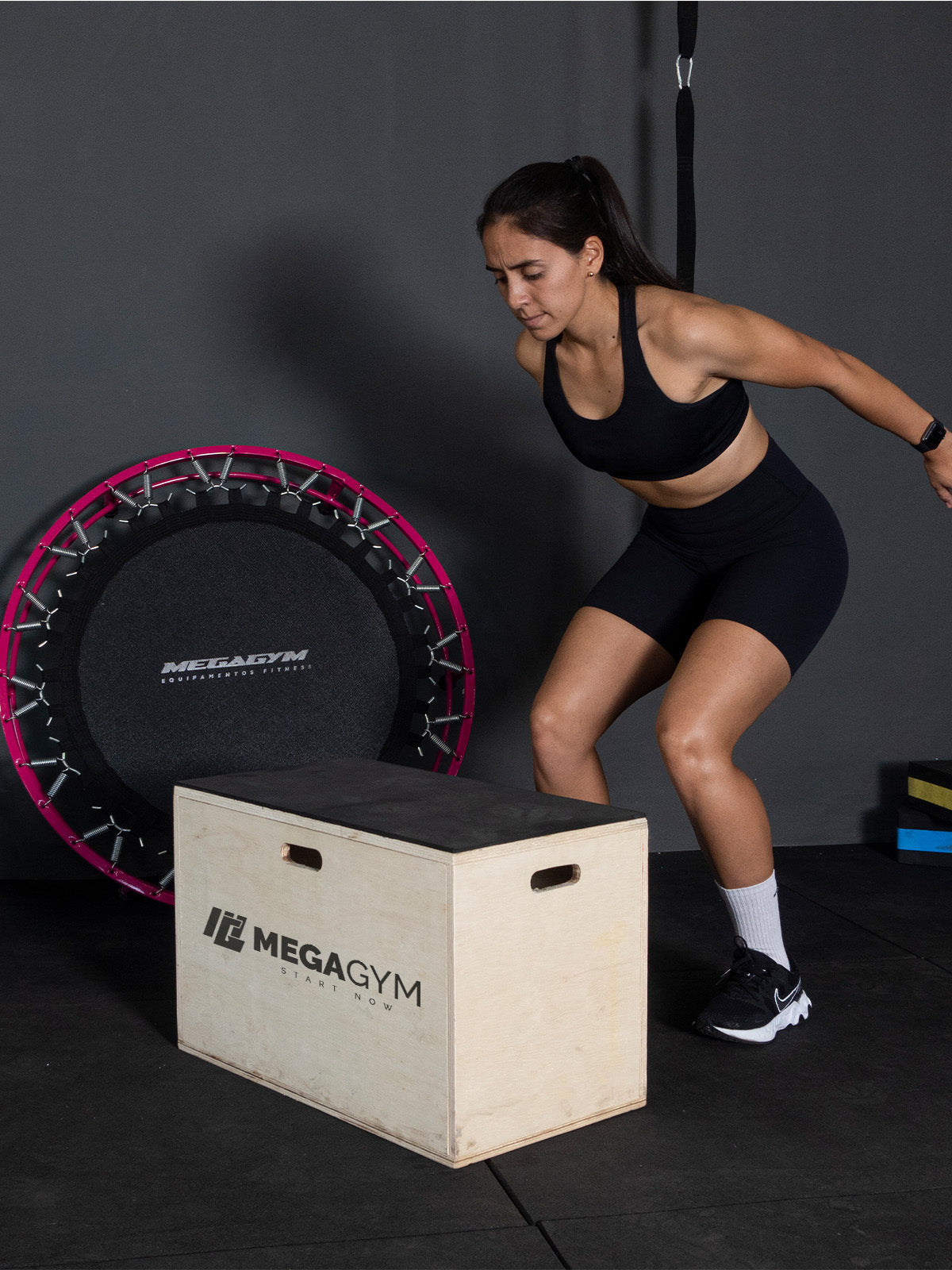 Caixa De Salto Organizadora Fit Box 40cm X 65cm X 35cm