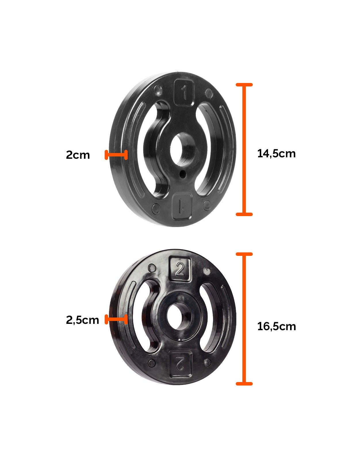 Anilha Injetada De Academia - MegaGym